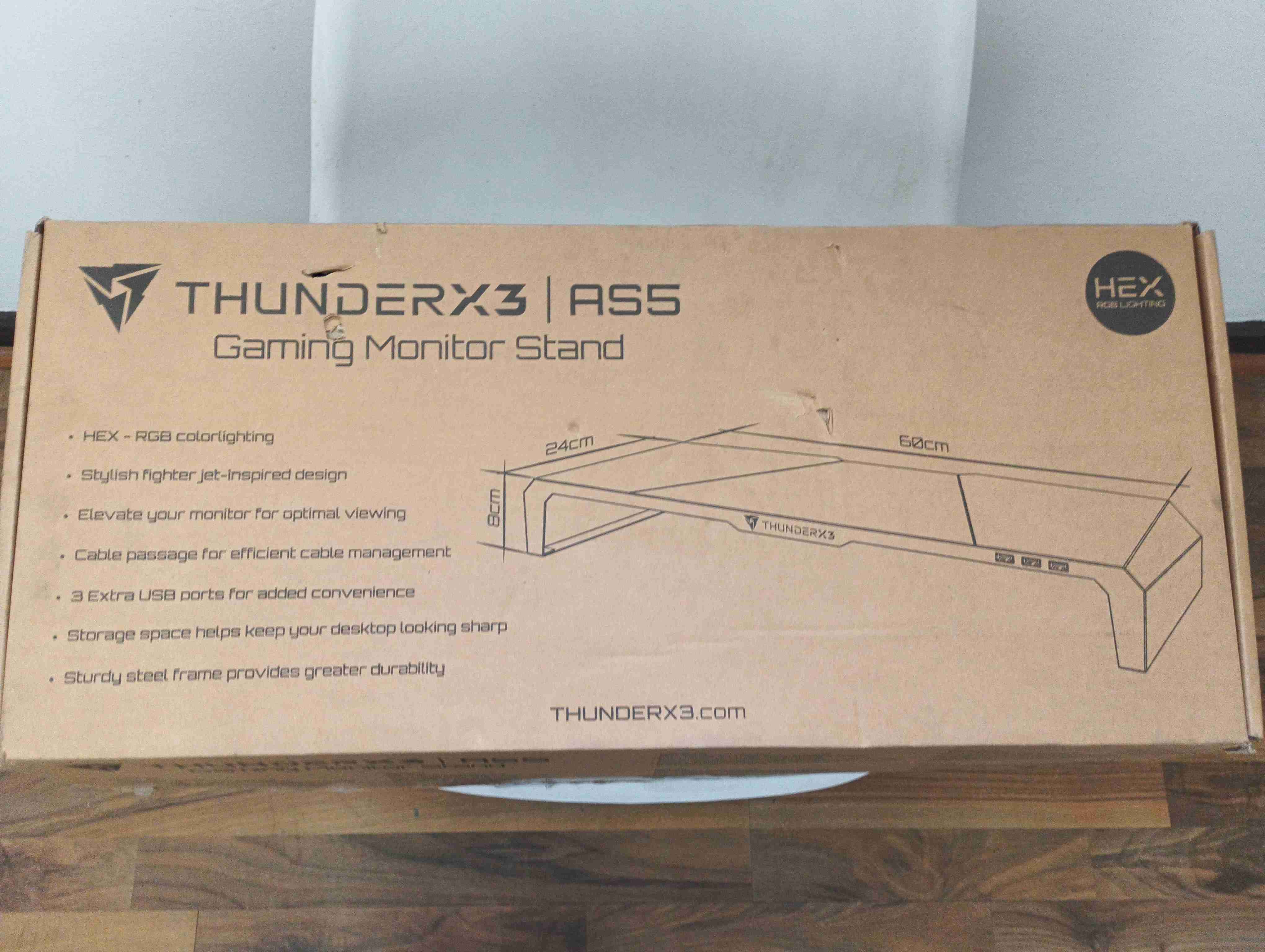 Soporte para monitor ThunderX3 AS5 - miniatura 1