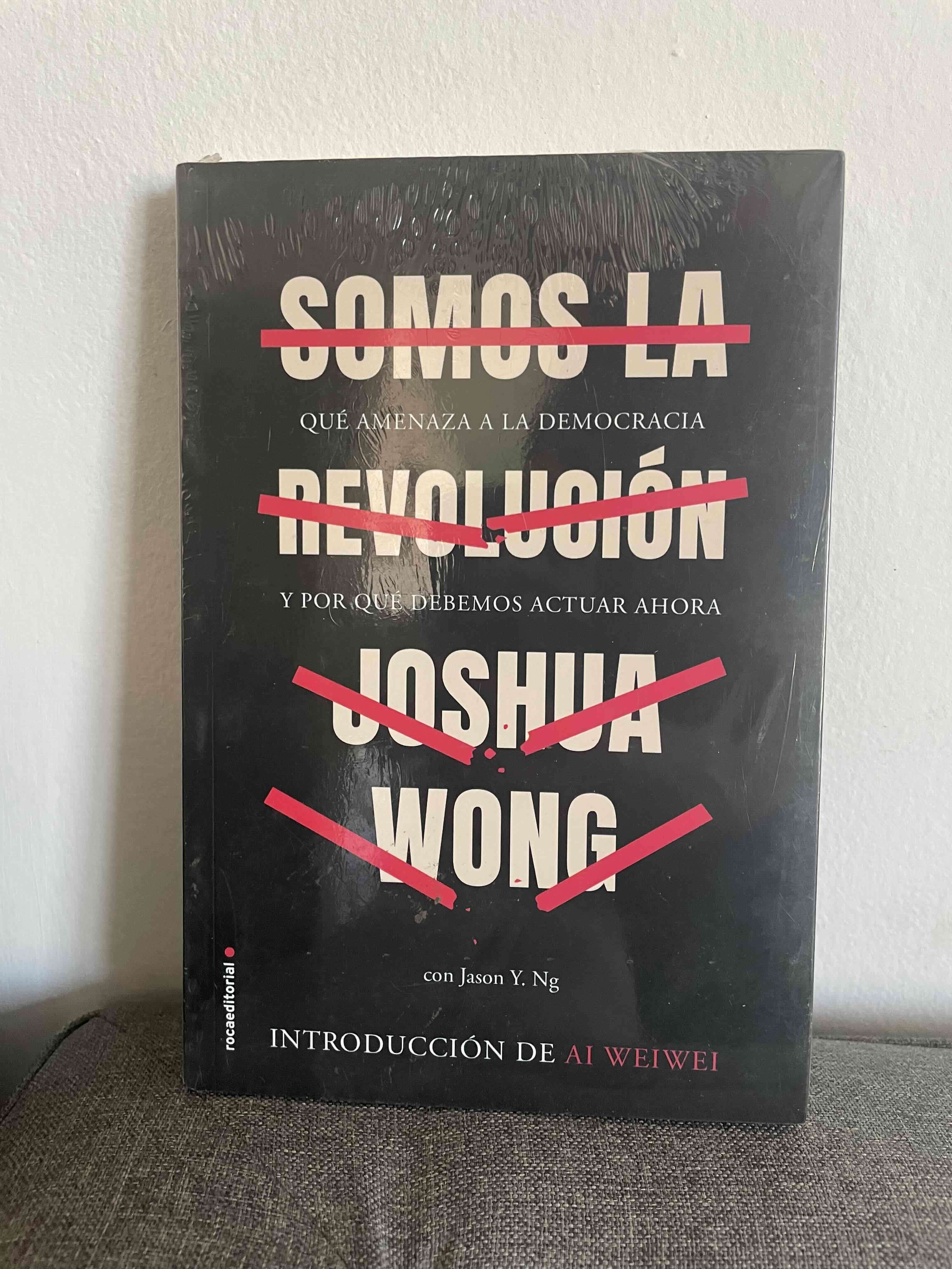 Libro 'Somos la Revolución' de Joshua Wong