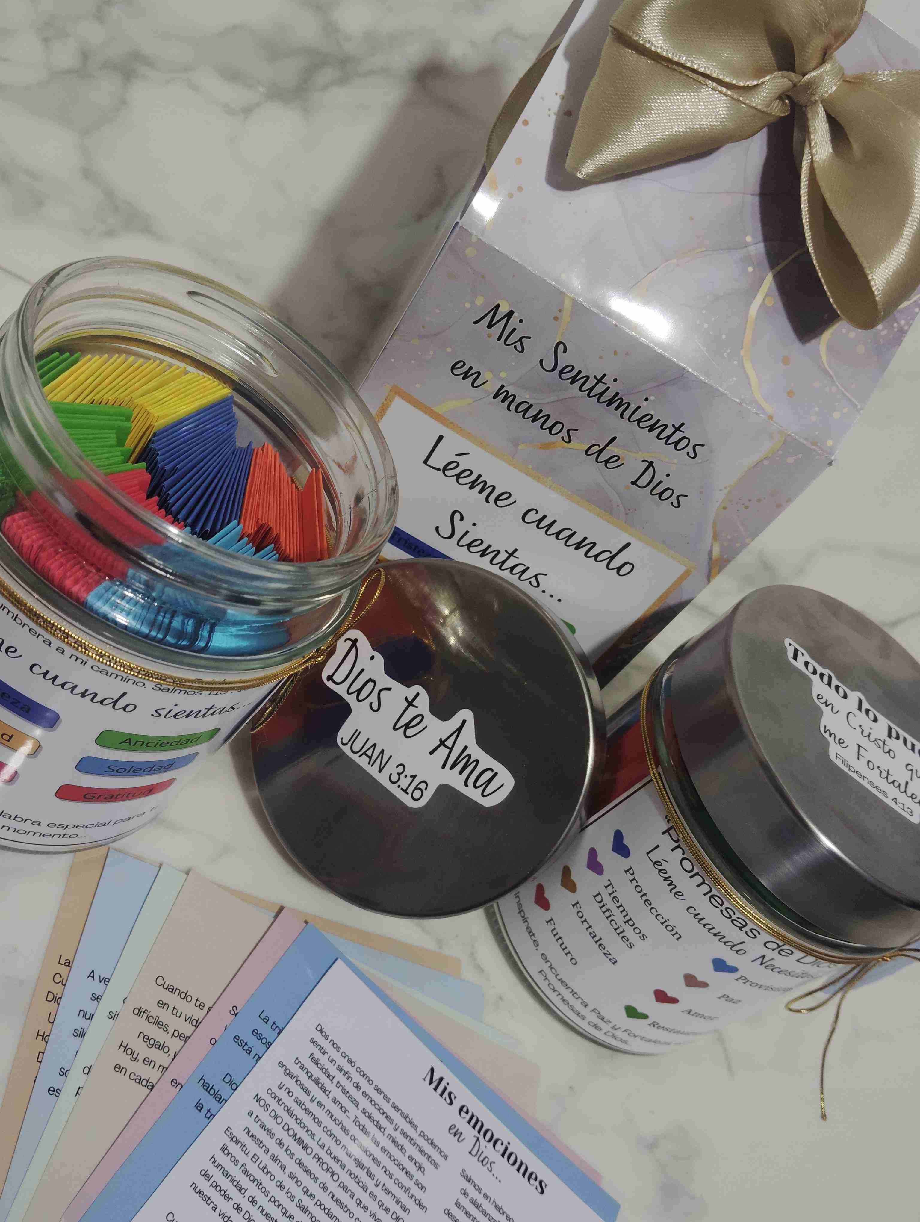 Frasco Mis Emociones en manos en Dios - miniatura 4