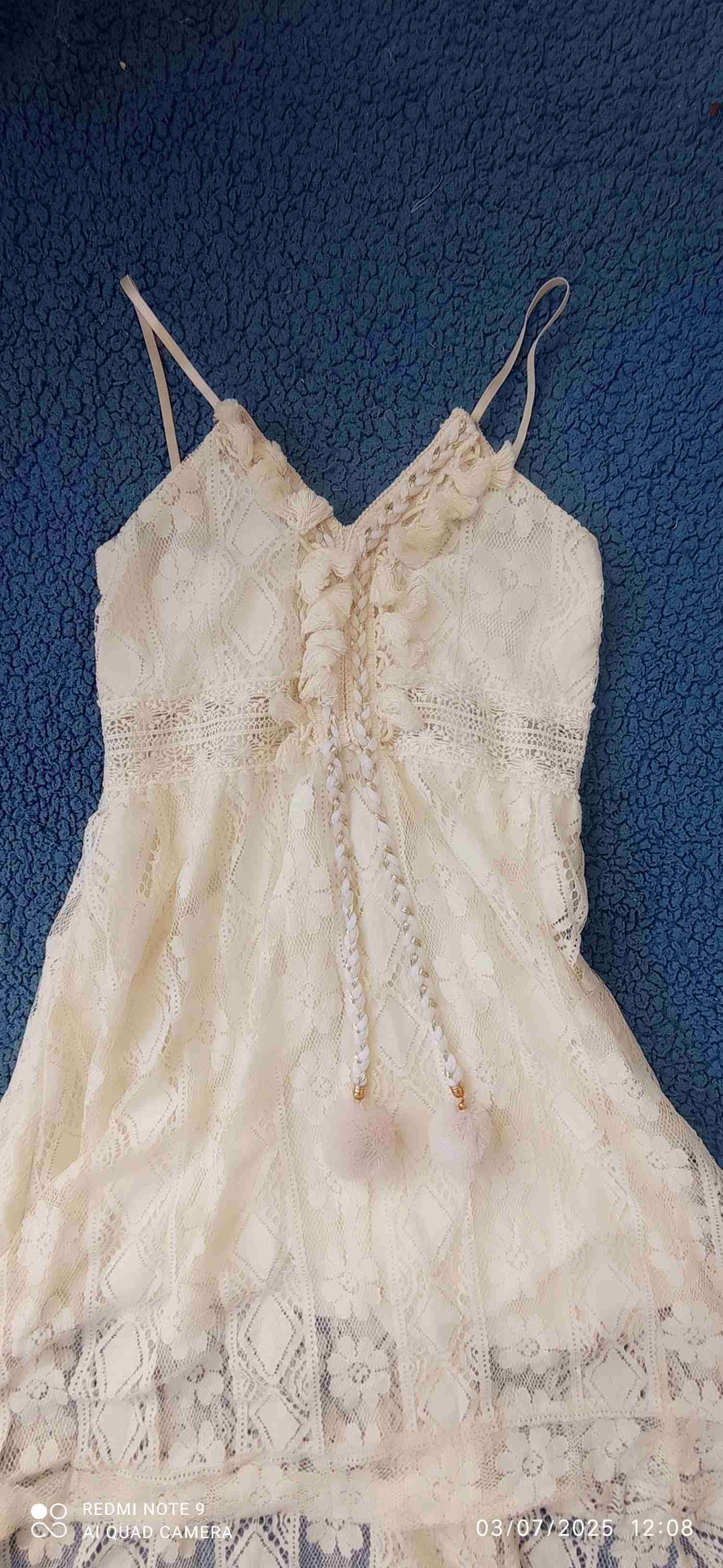 Vestido encaje blanco - miniatura 4