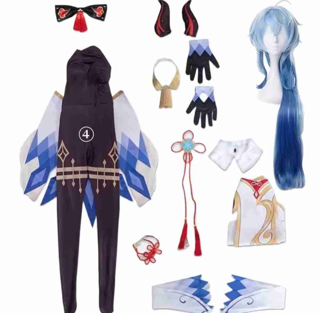 Disfraz cosplay Ganyu Genshin Impact - miniatura 1