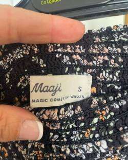 Falda corta floral negra Maaji - miniatura 5