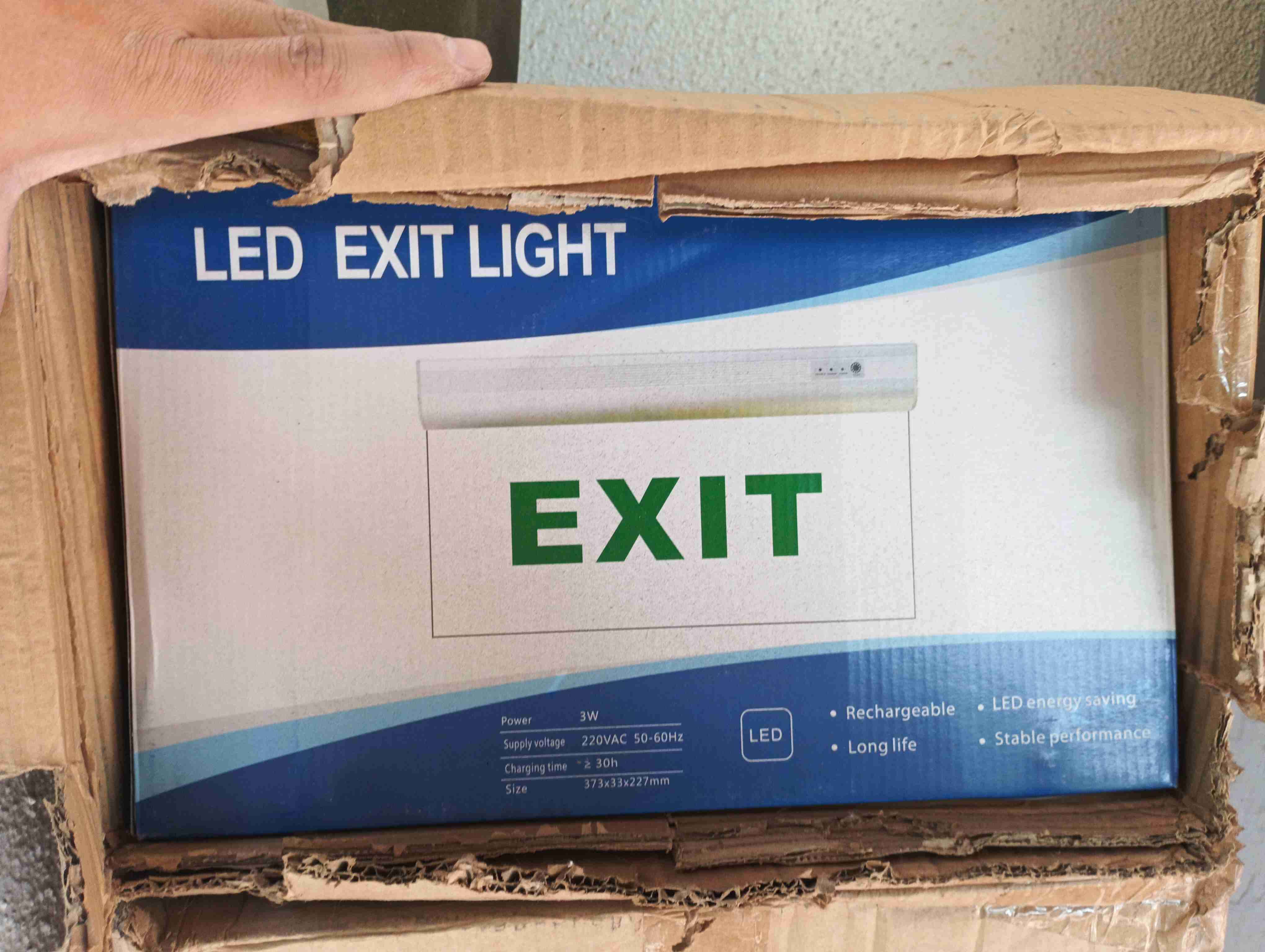 Luz de salida LED recargable - miniatura 1