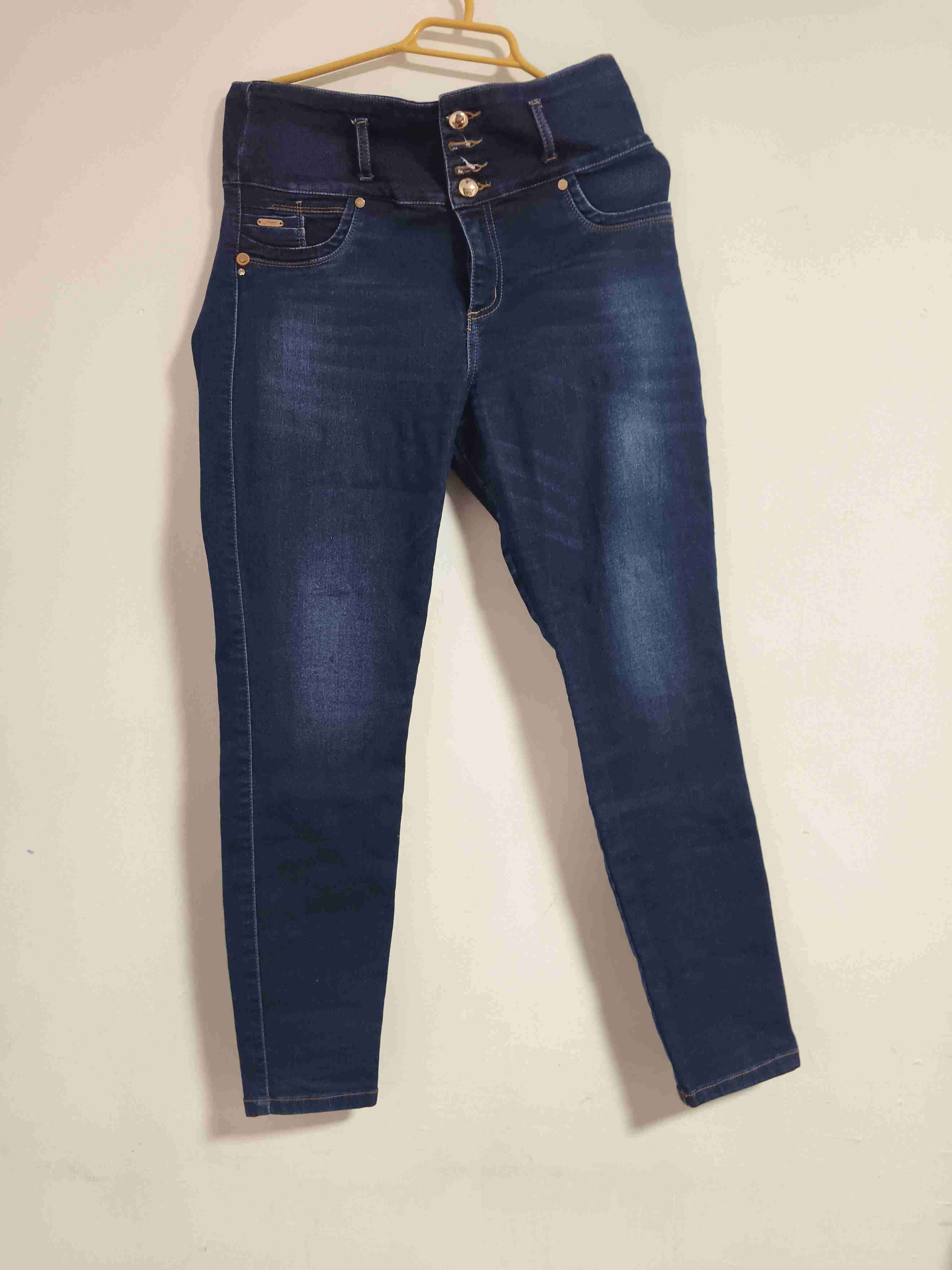 Jeans azul oscuro - miniatura 1