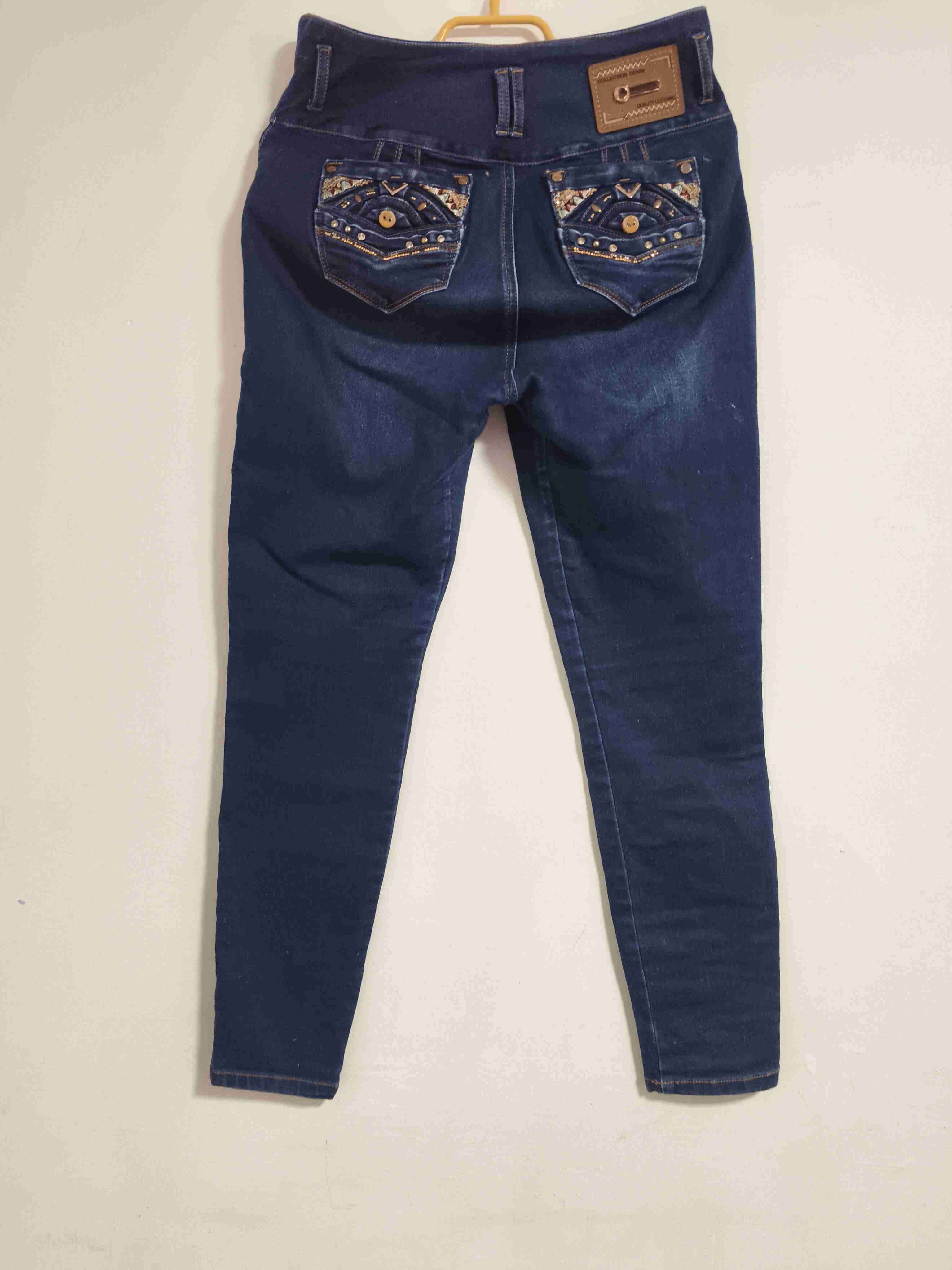 Jeans azul oscuro - miniatura 2