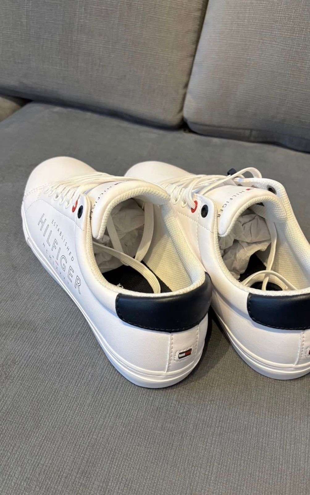 Zapatillas blancas Tommy Hilfiger Talla 41  Hombre - miniatura 3