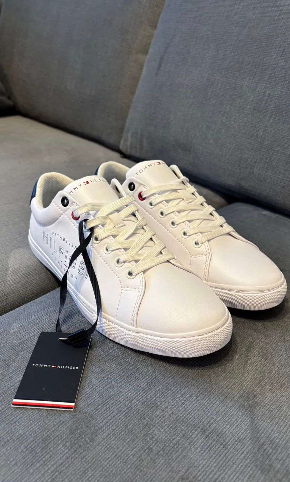 Zapatillas blancas Tommy Hilfiger Talla 41  Hombre - miniatura 5