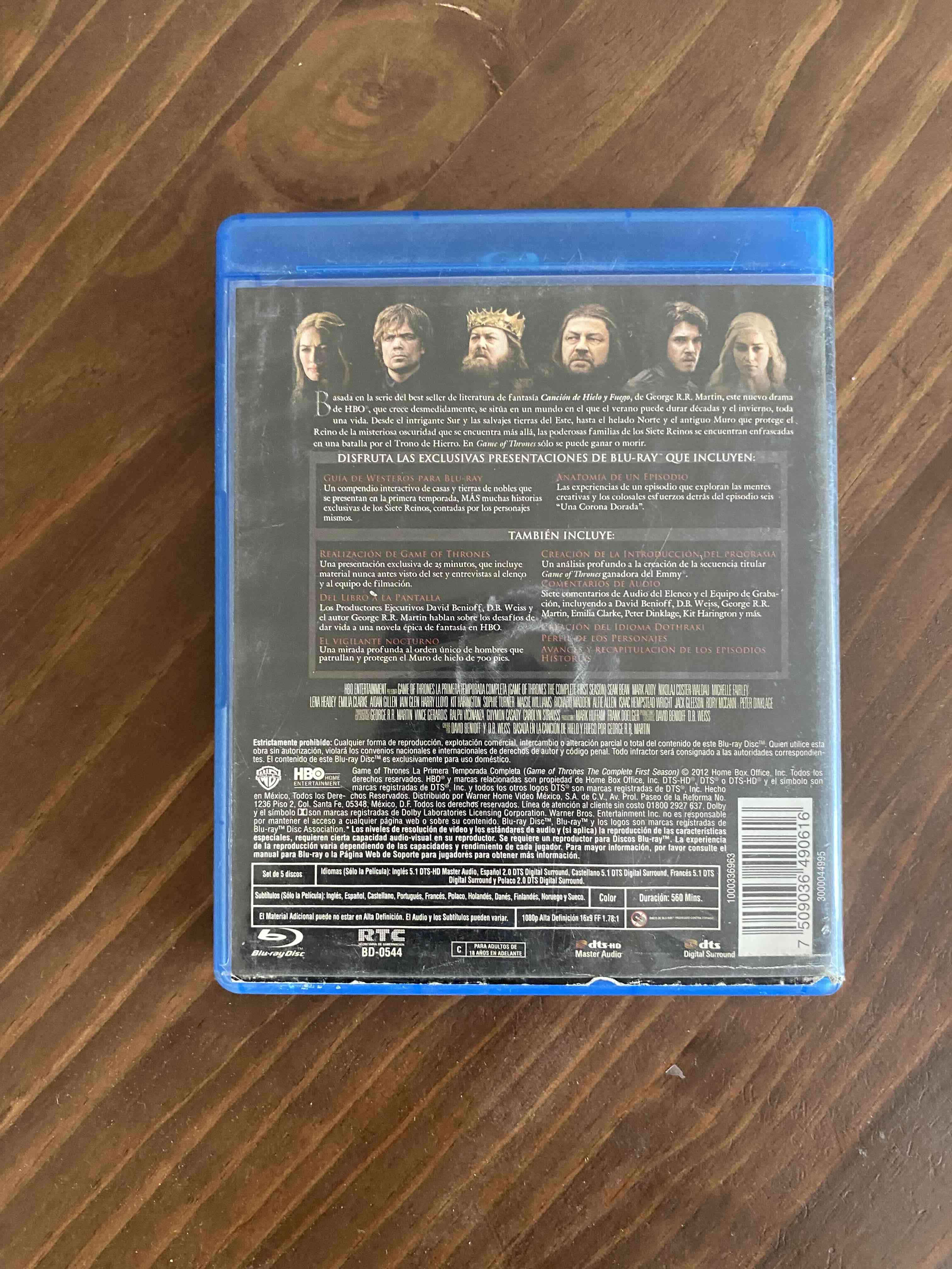 Blu-ray Juego de Tronos Temporada 1 - miniatura 2