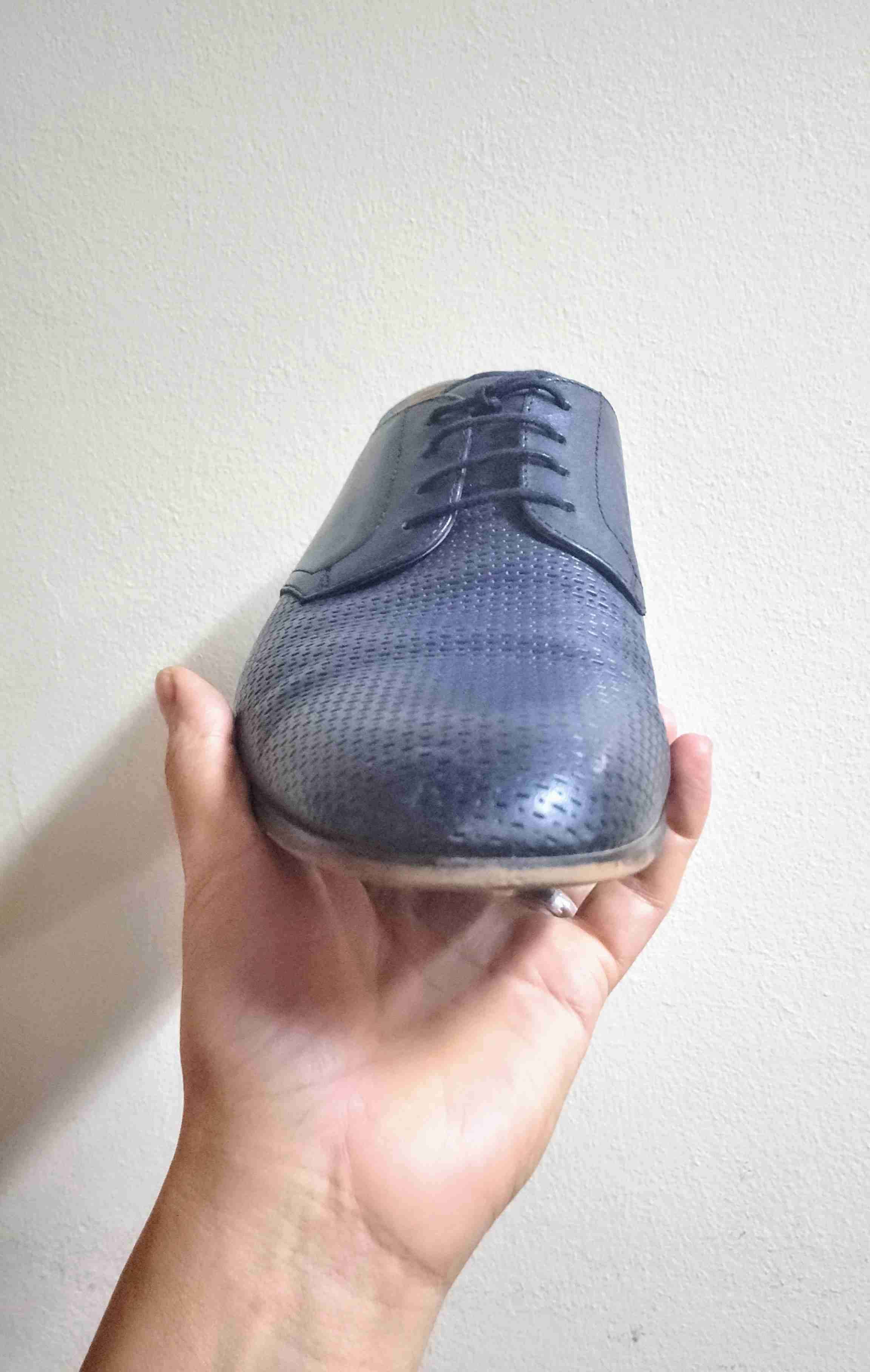 Zapato formal azul hombre Talla 45 - miniatura 5