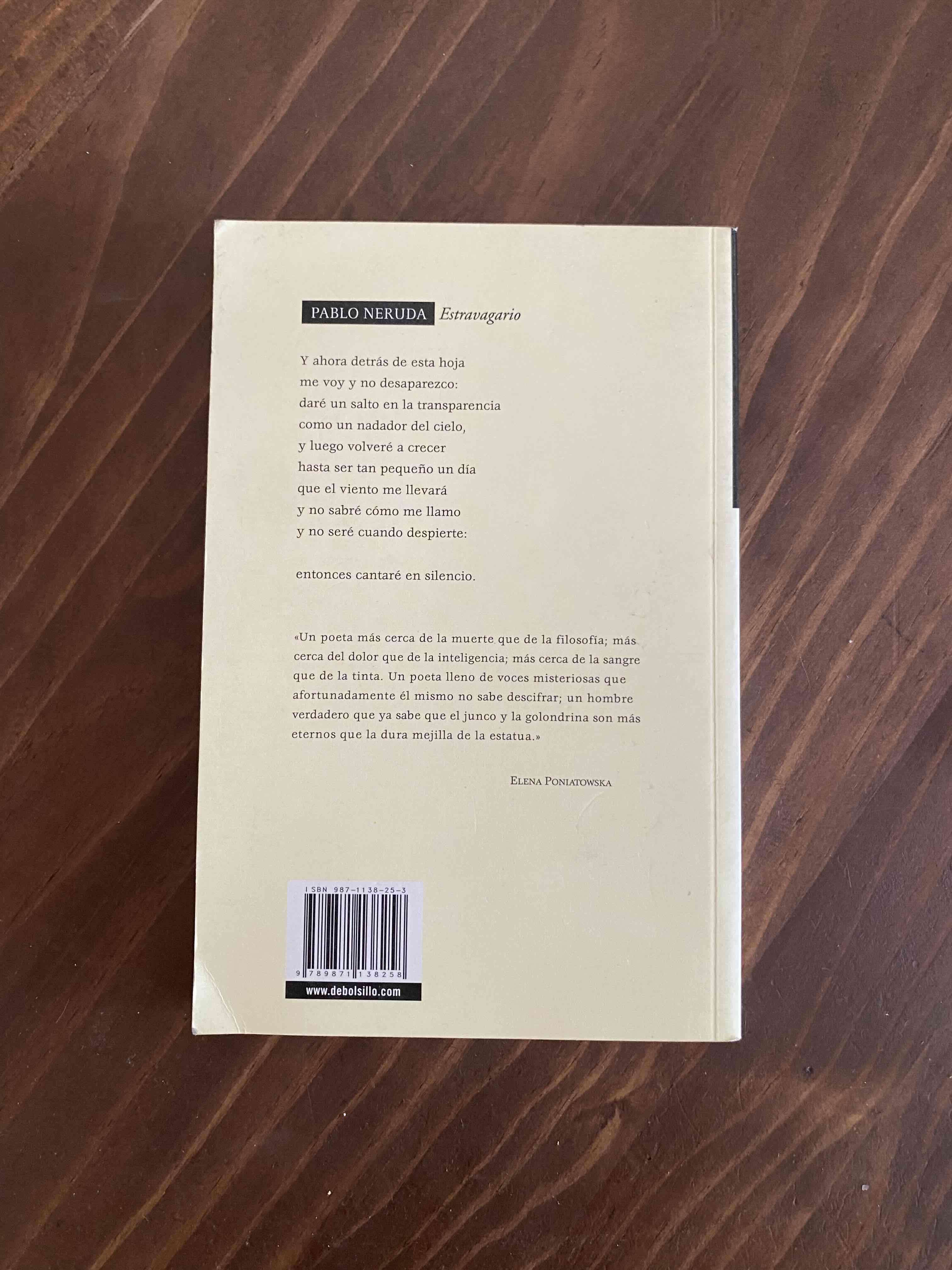 Libro Estravagario de Pablo Neruda - miniatura 2