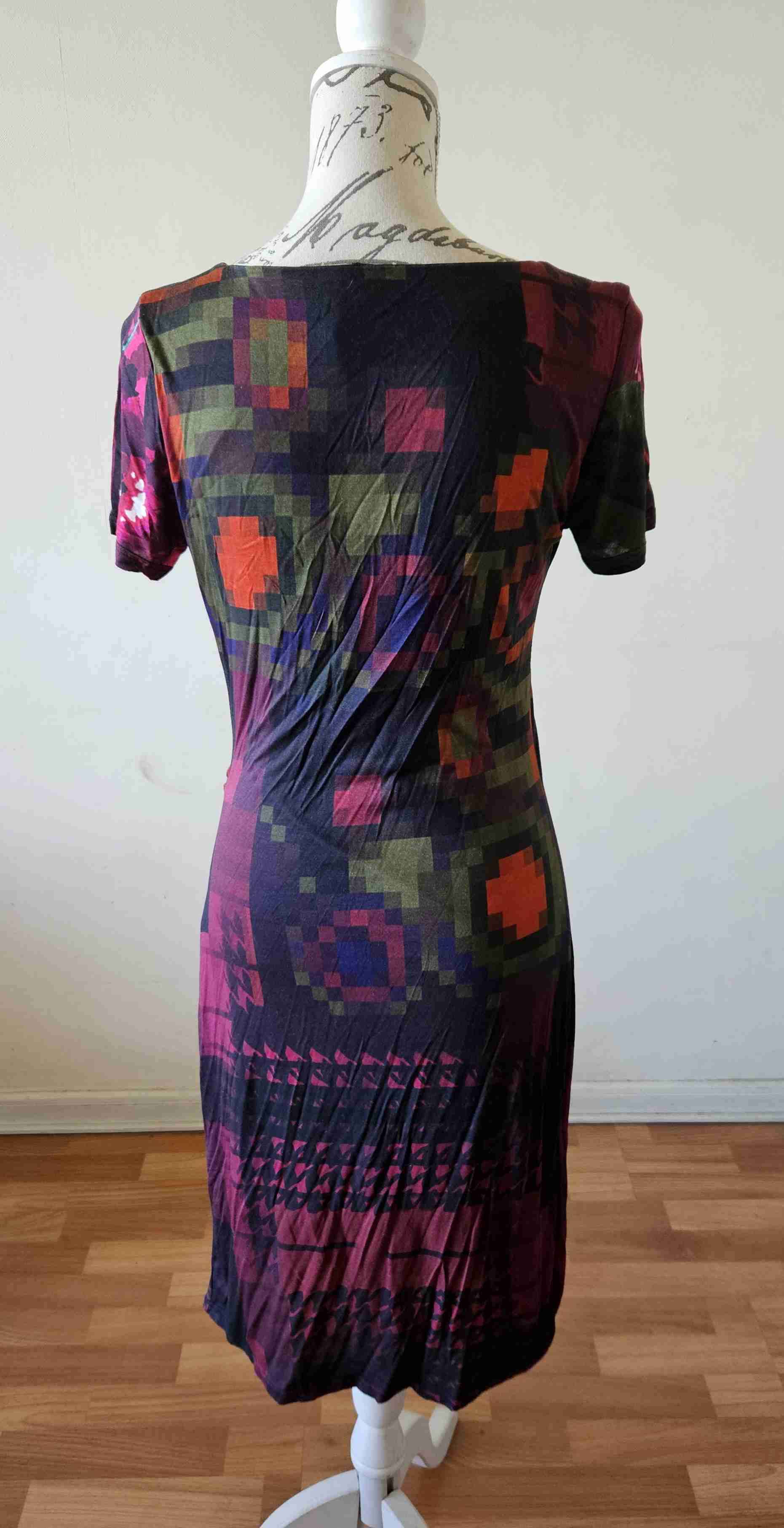 Vestido geométrico de colores Desigual - miniatura 4