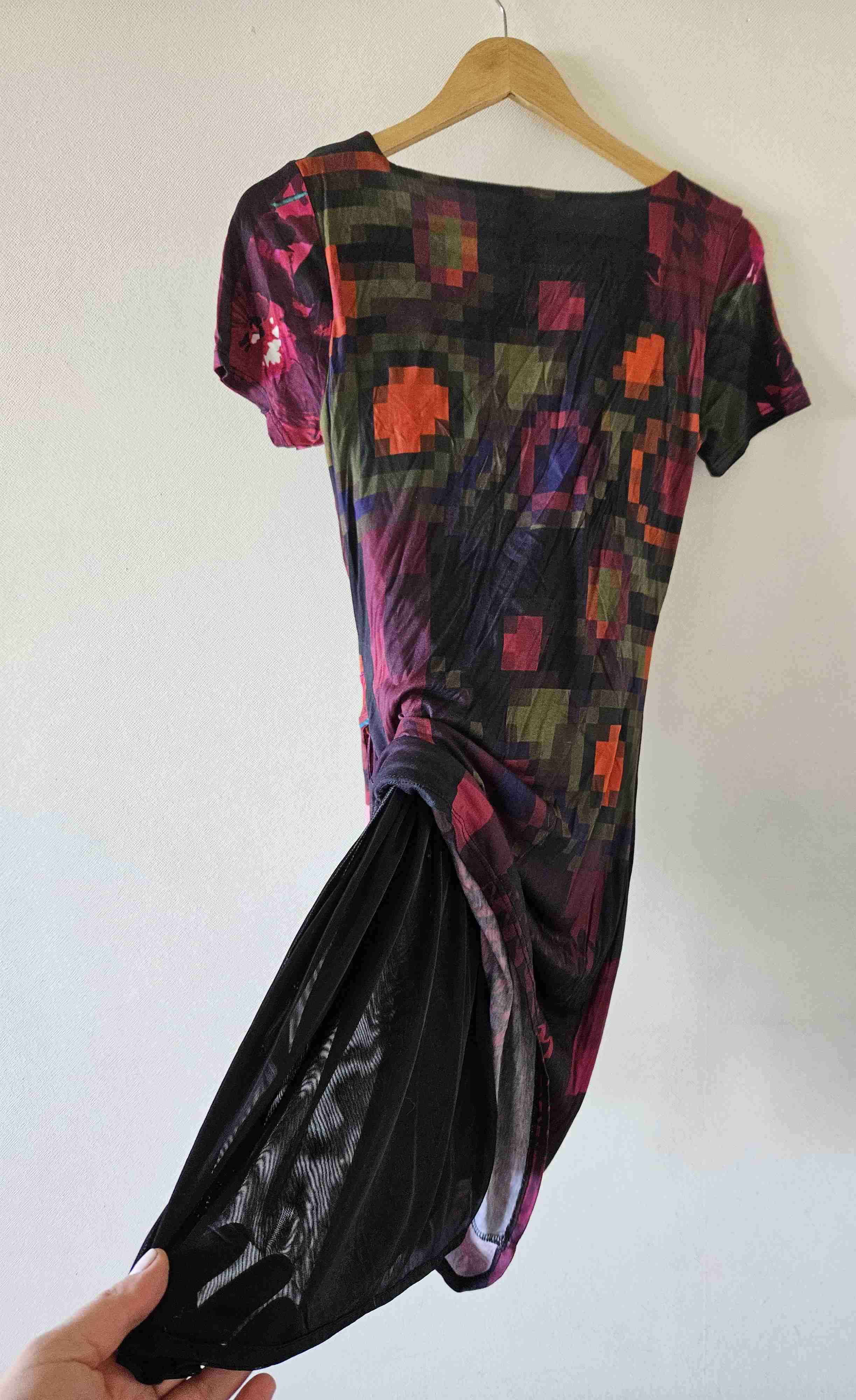 Vestido geométrico de colores Desigual - miniatura 5