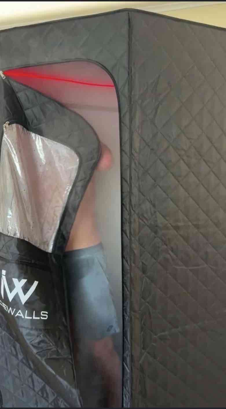 Sauna plegable ICEWALLS Red - miniatura 4