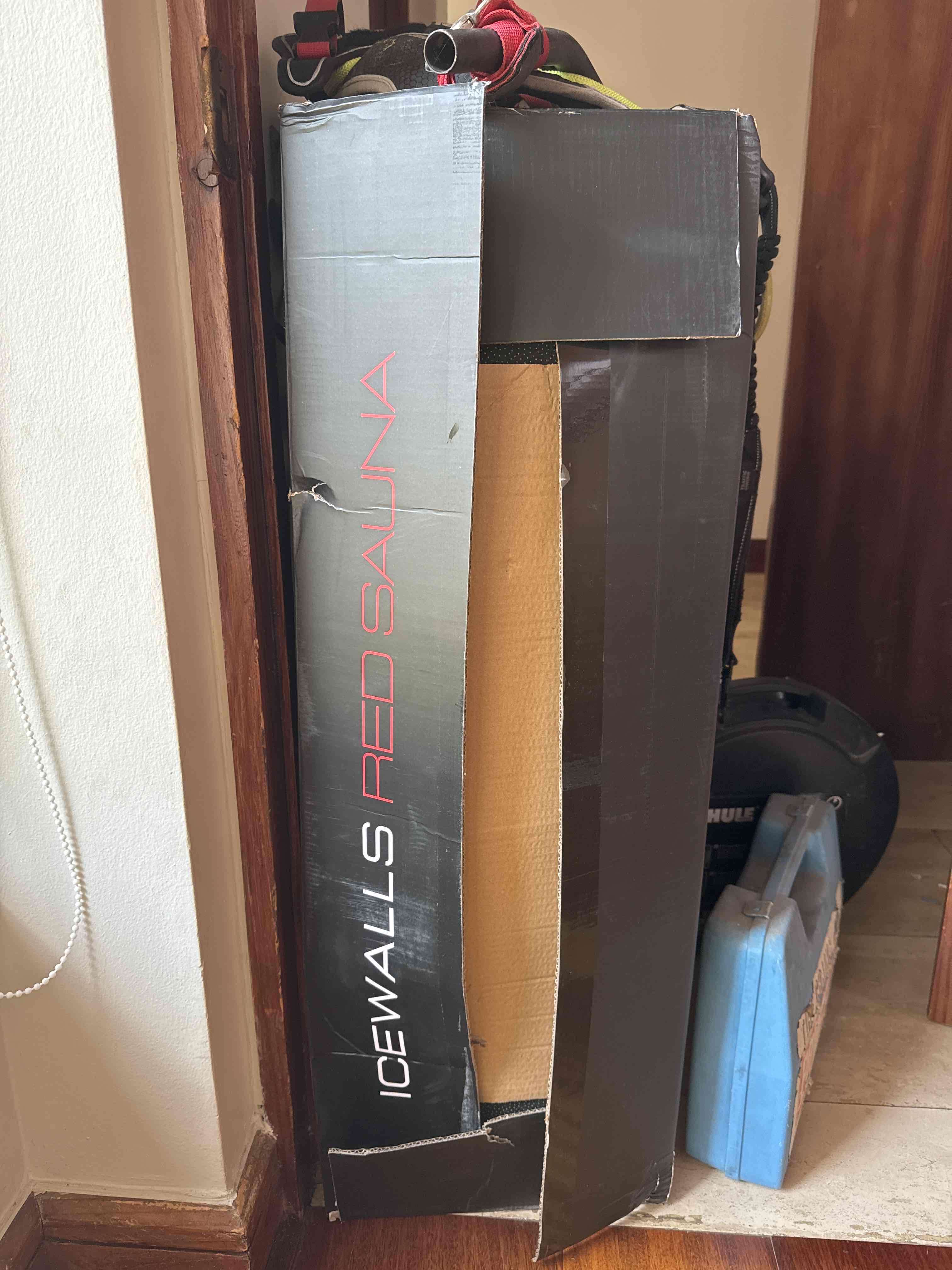 Sauna plegable ICEWALLS Red - miniatura 5