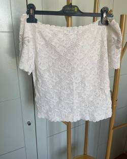 Polera Zara tejida en hilo mujer - miniatura 2