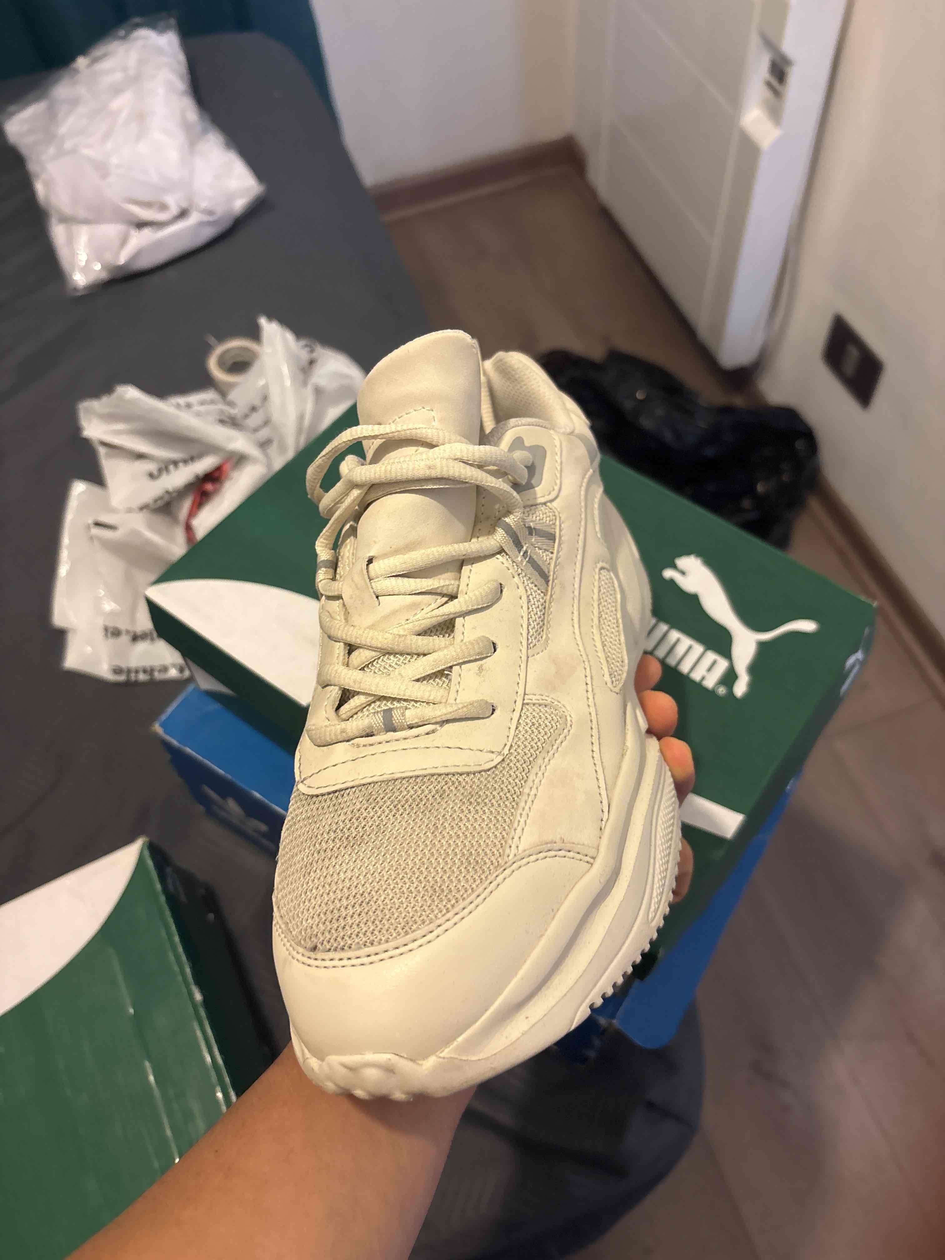 Zapatillas deportivas blancas y verdes - miniatura 5