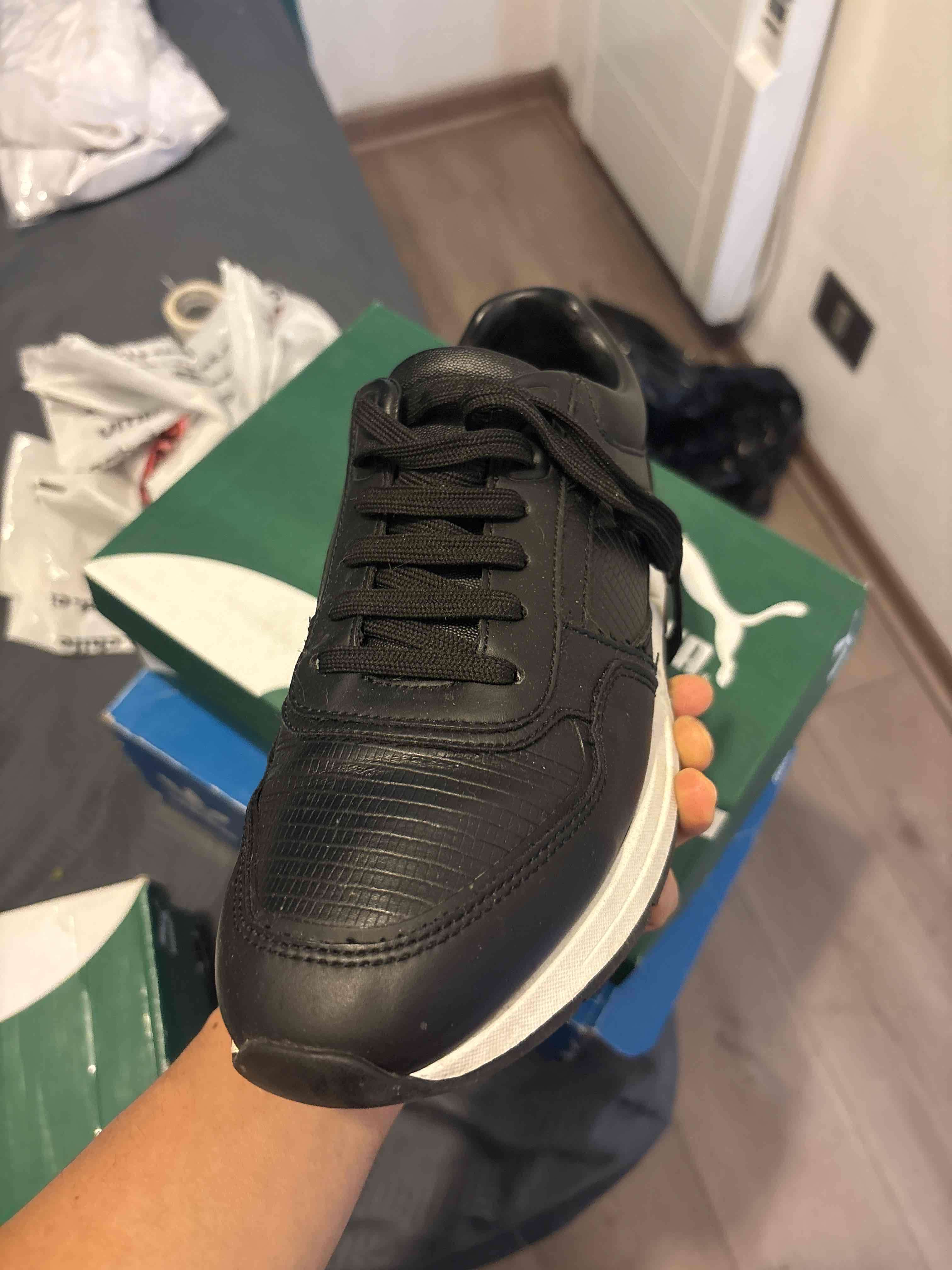 Zapatillas deportivas blancas y verdes - miniatura 6