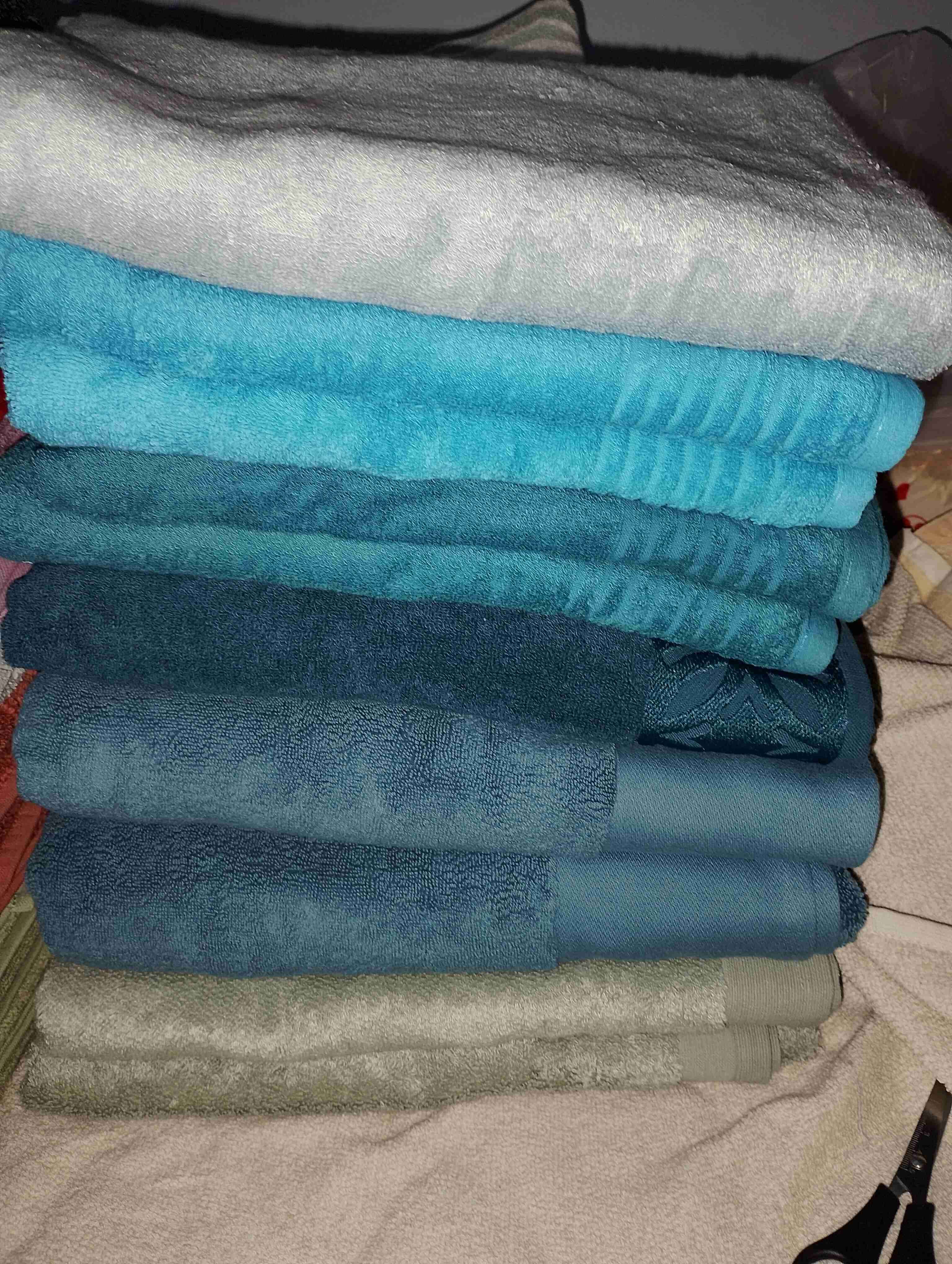 Juego de toallas de colores - miniatura 5