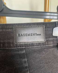 Shorts mujer de mezclilla gris oscuro - miniatura 4