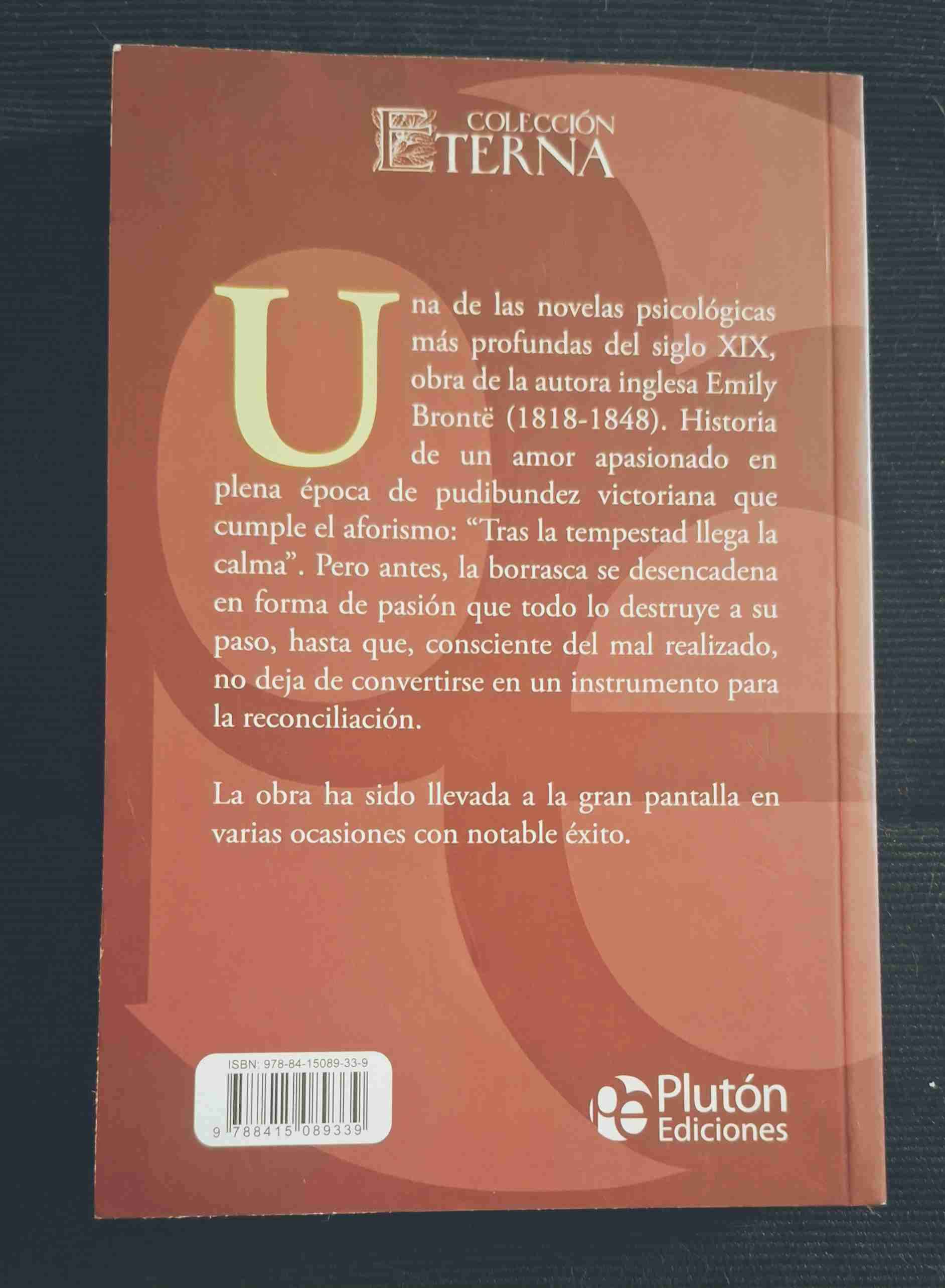 Libro Cumbres Borrascosas - miniatura 2