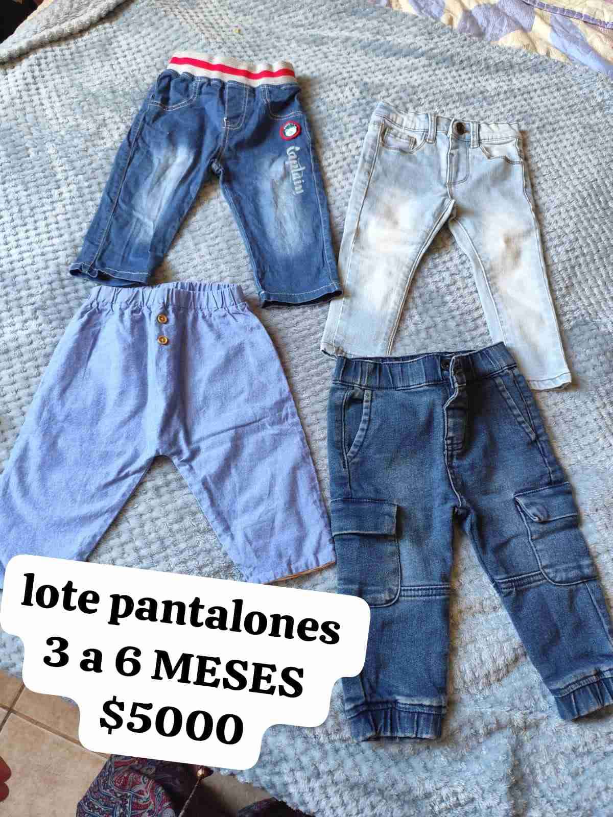 Lote de pantalones 3-6 meses