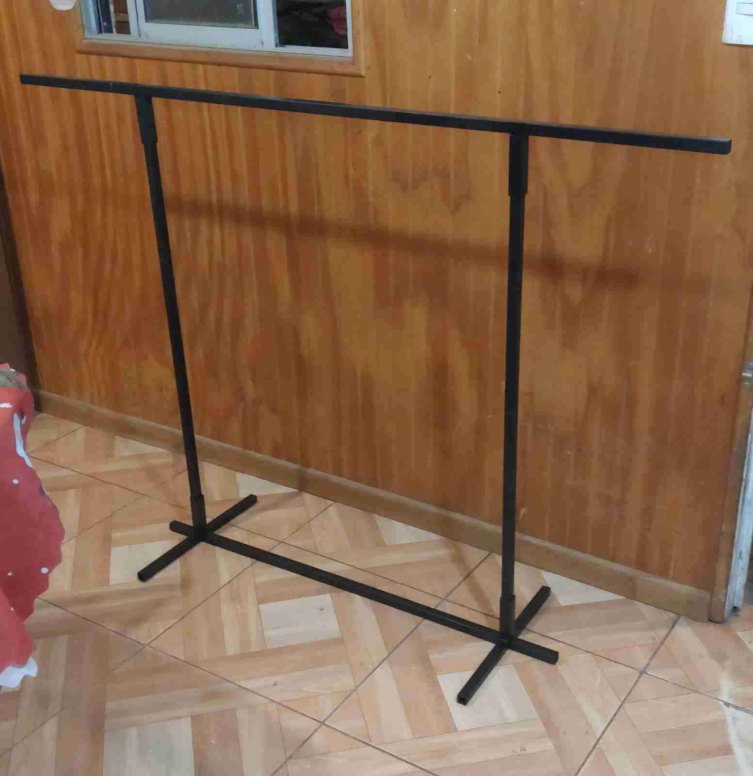 Ropero burro metálico negro - miniatura 1