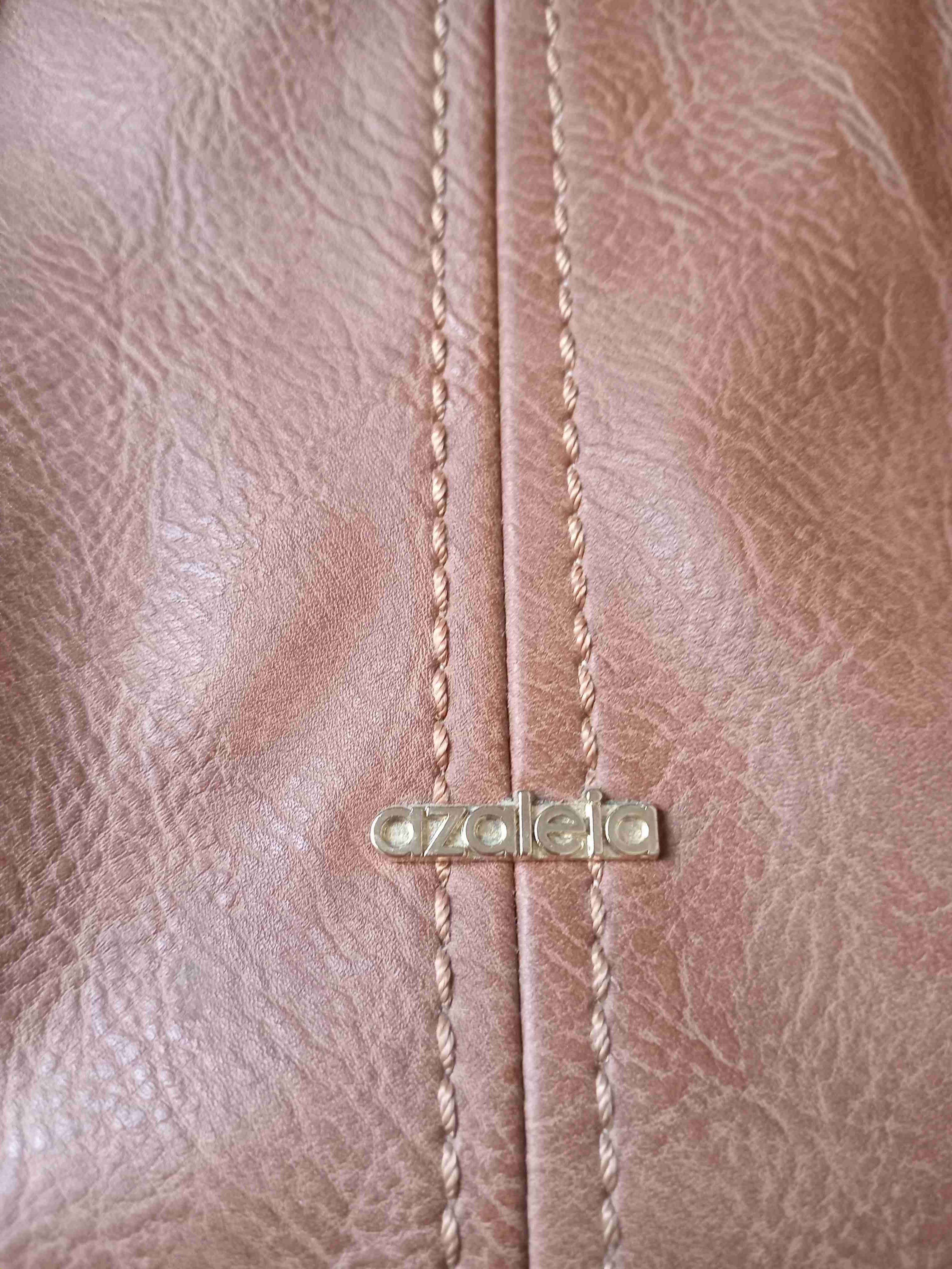 Bolso de cuero sintético marrón - miniatura 3