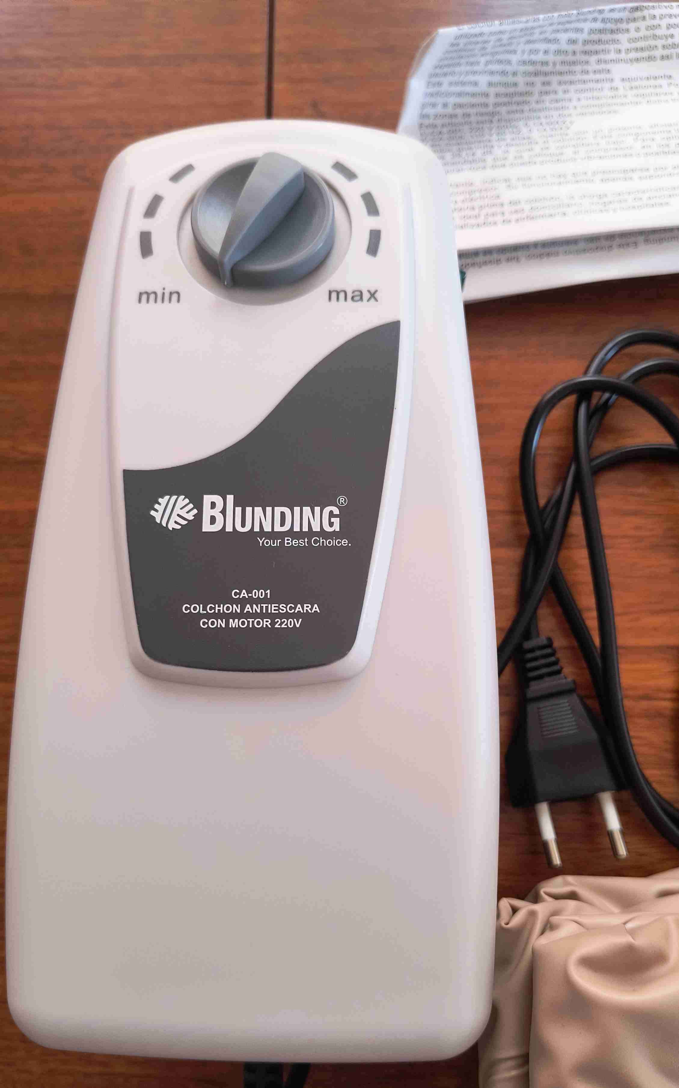 Colchón antiescaras con motor Blunding - miniatura 4