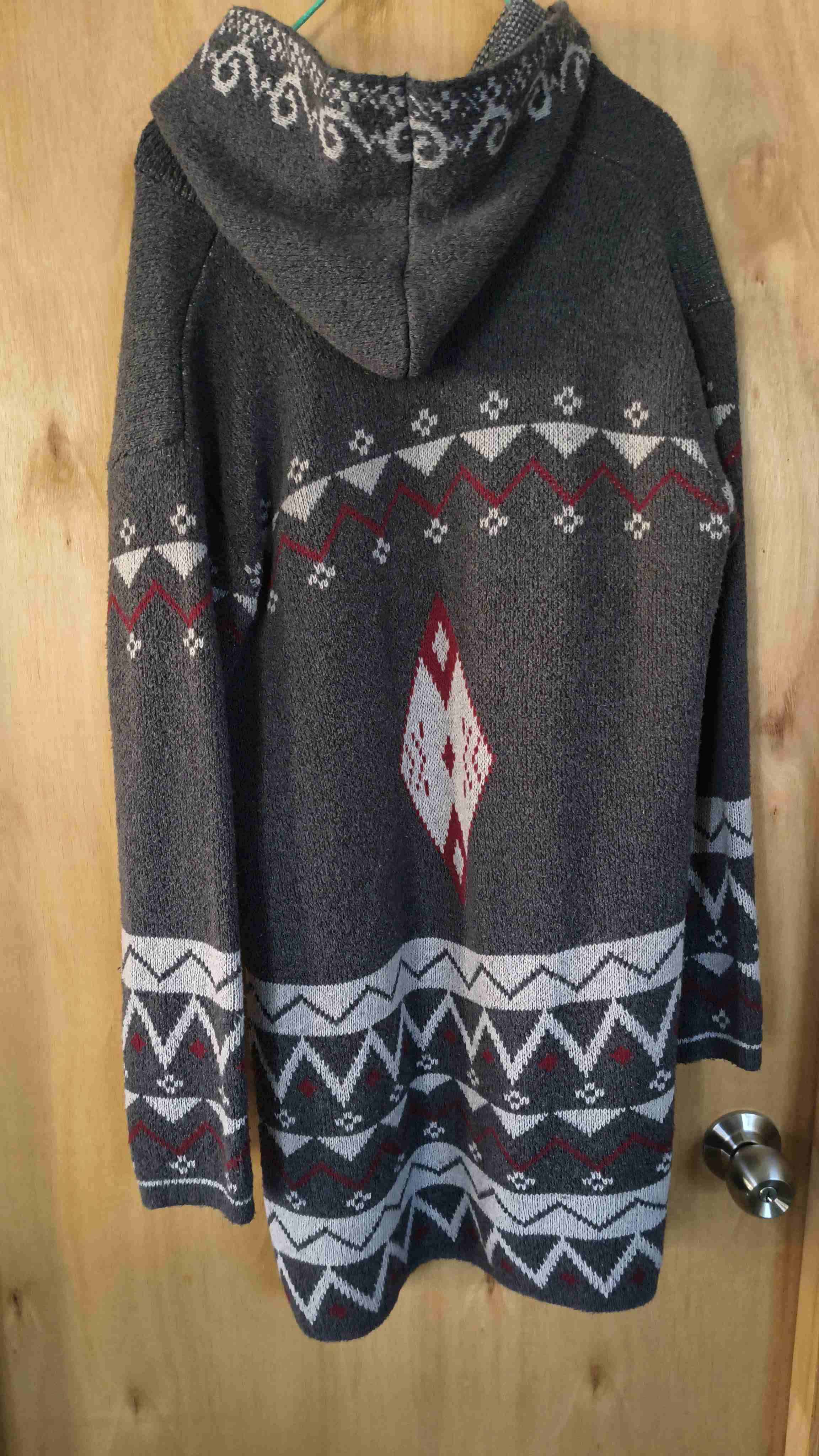 Chaleco largo estilo étnico - miniatura 2