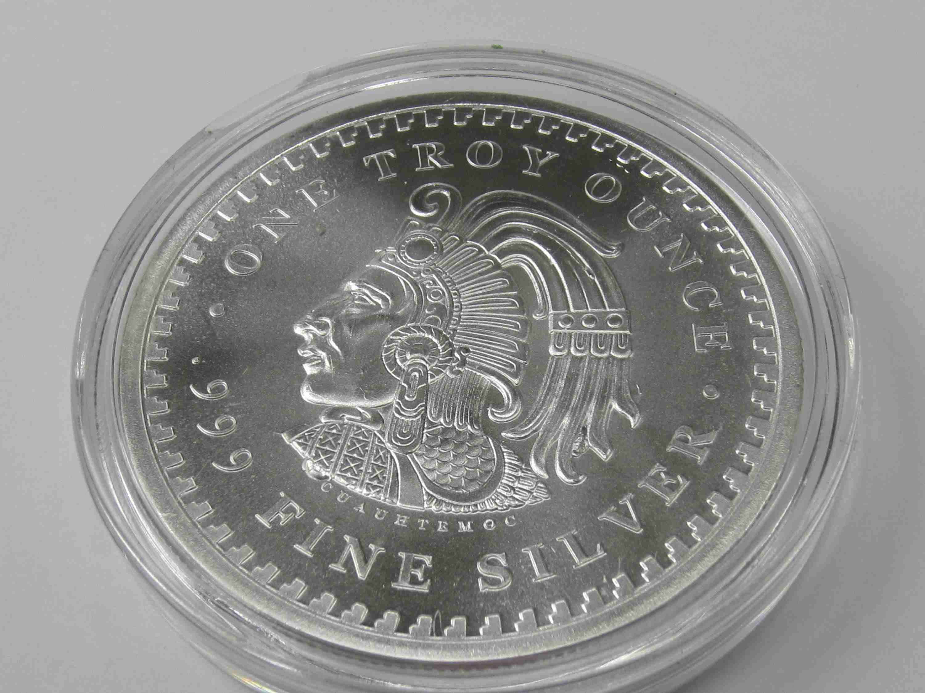 Moneda plata fina 1 oz - miniatura 1