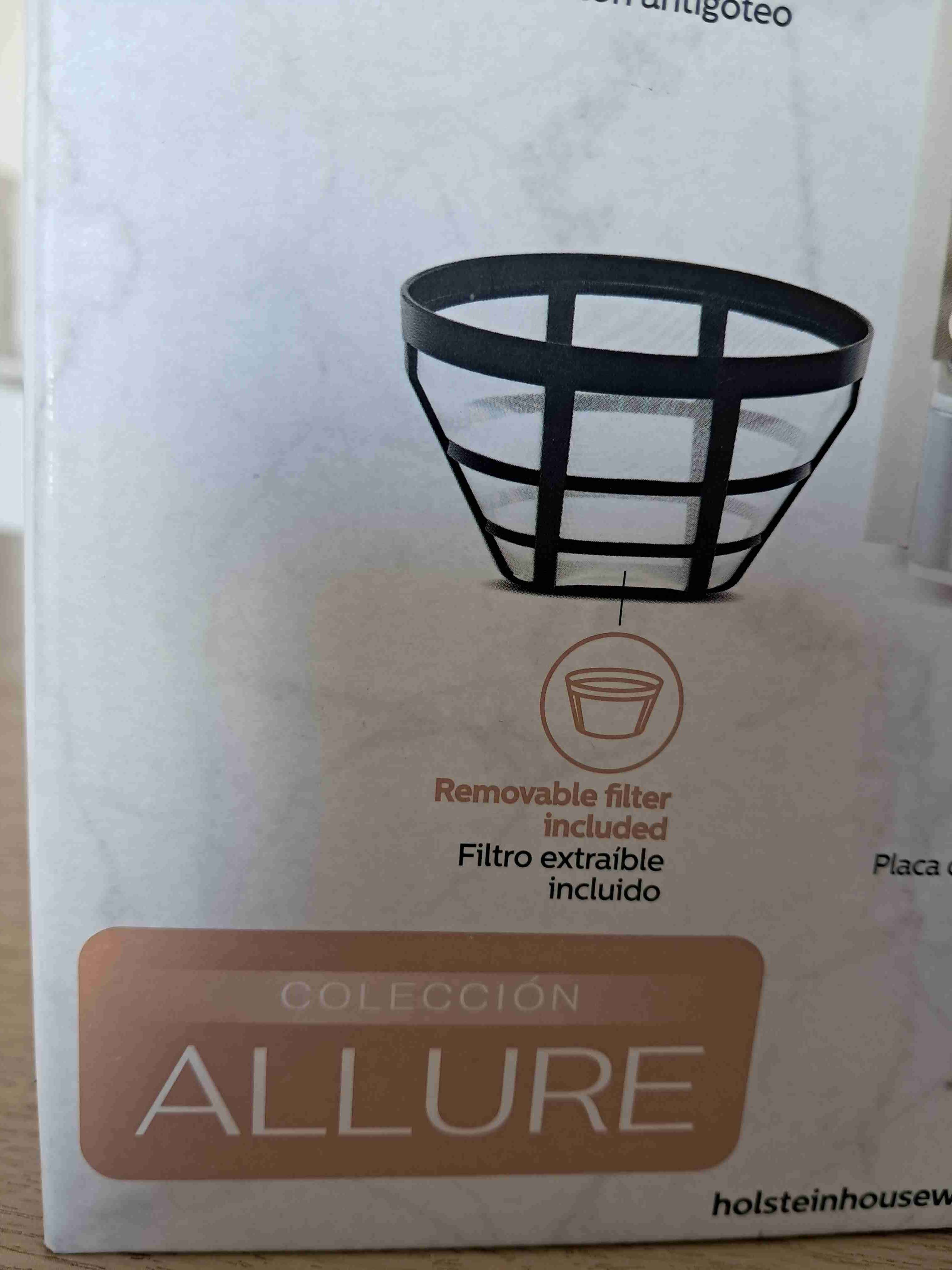 Cafetera Holstein 800 ml nueva - miniatura 4