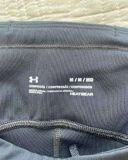 Calzas deportivas negras mujer Under Armour - miniatura 3