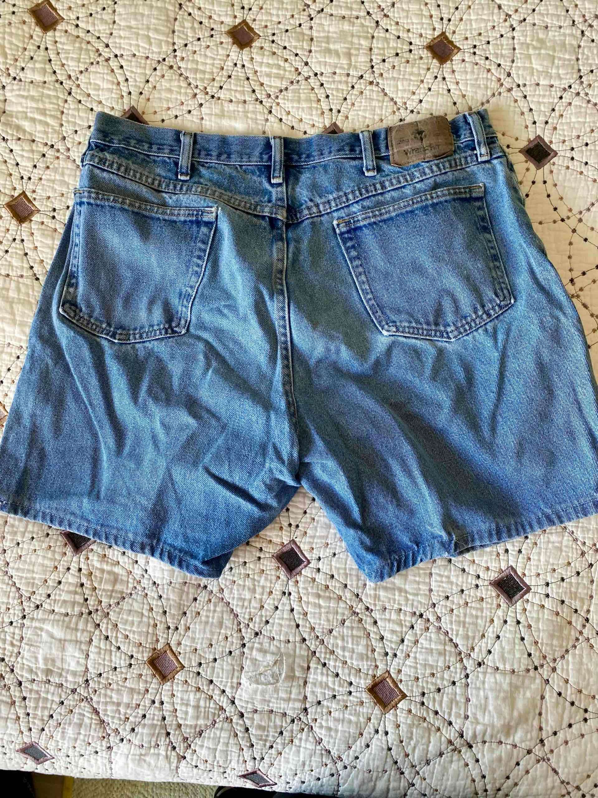 Shorts de mezclilla azul oscuro - miniatura 2