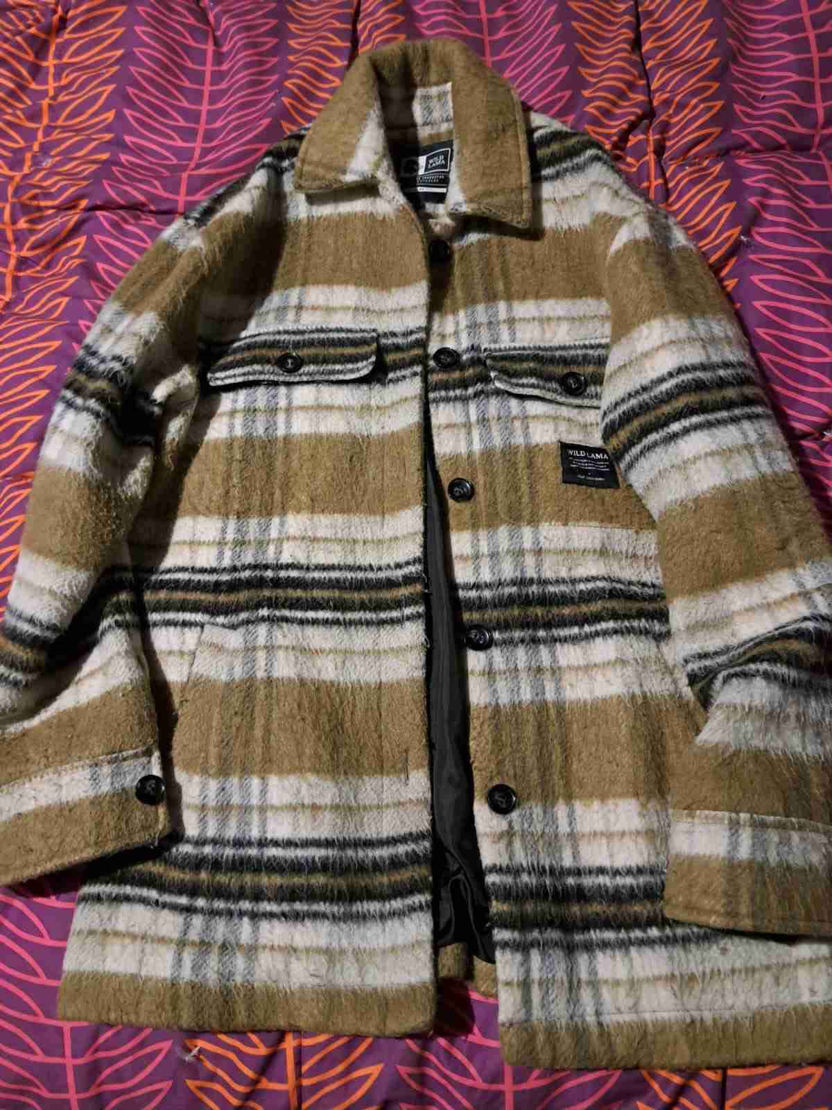 Chaqueta Wild Llama a cuadros - miniatura 2