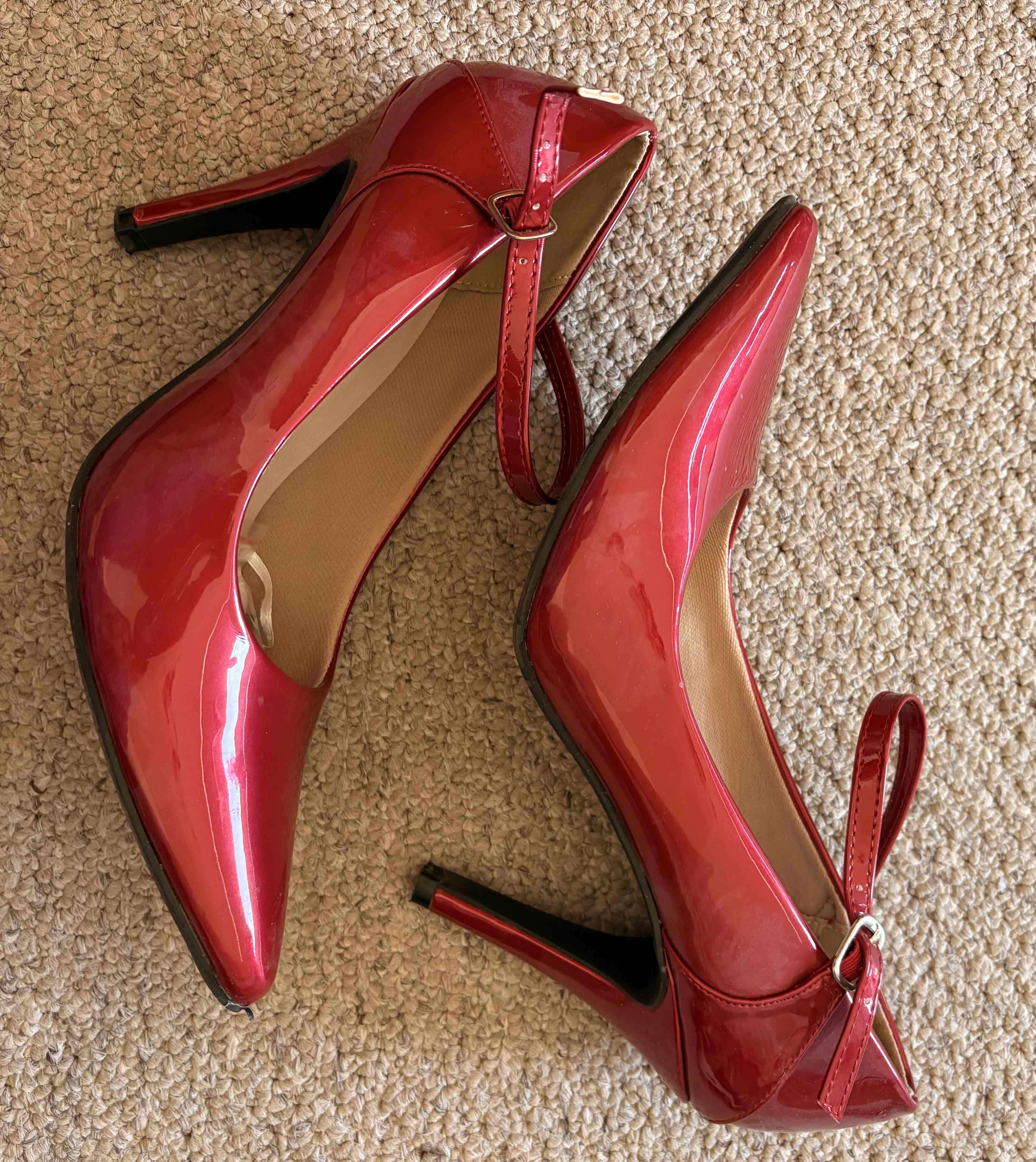 Zapato de charol rojo Chalada - miniatura 3