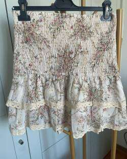 Falda floral bohemia - miniatura 1