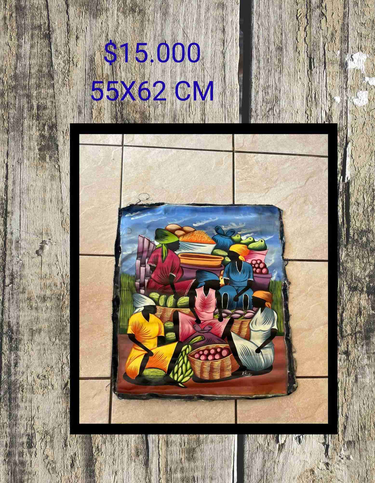 Cuadro abstracto colores vivos - miniatura 5