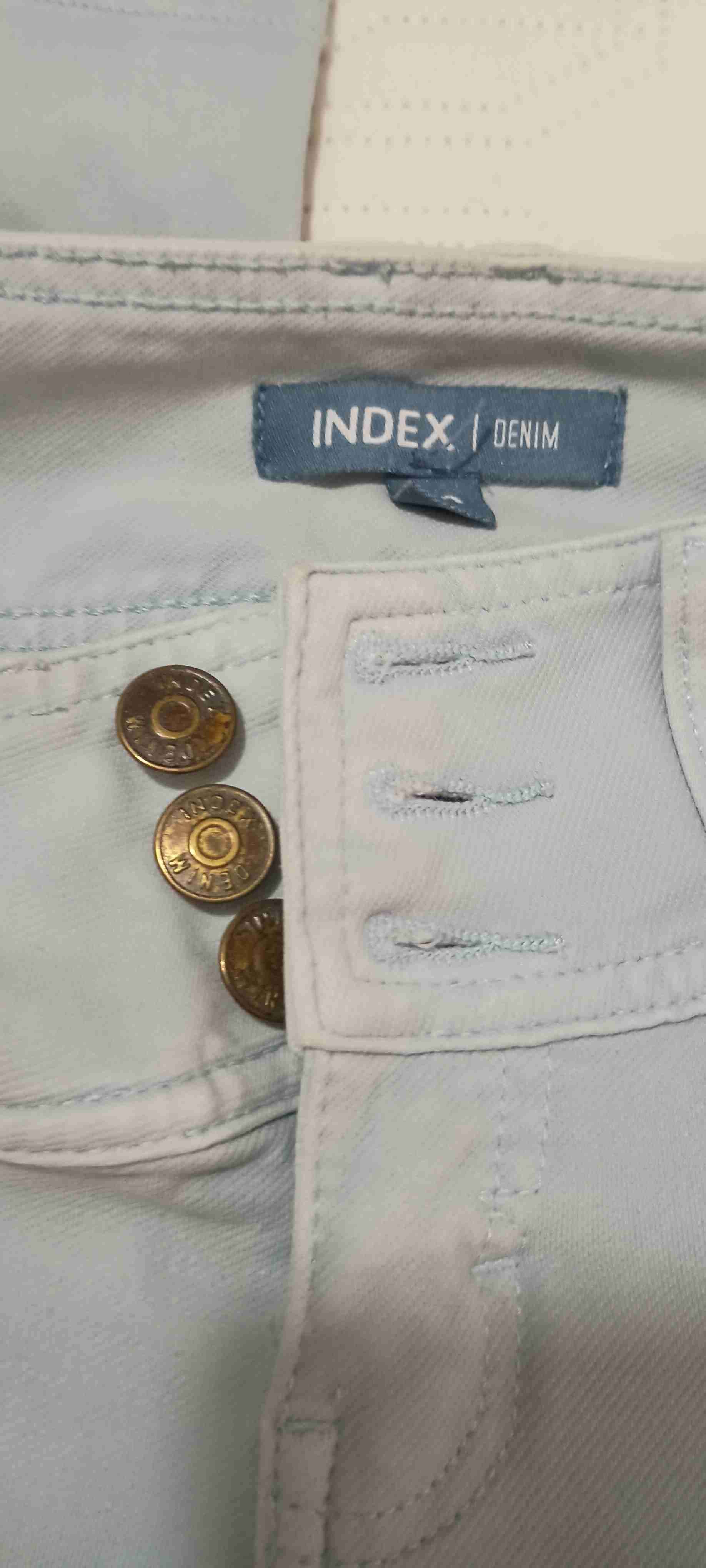 Jeans celestes para mujer - miniatura 4