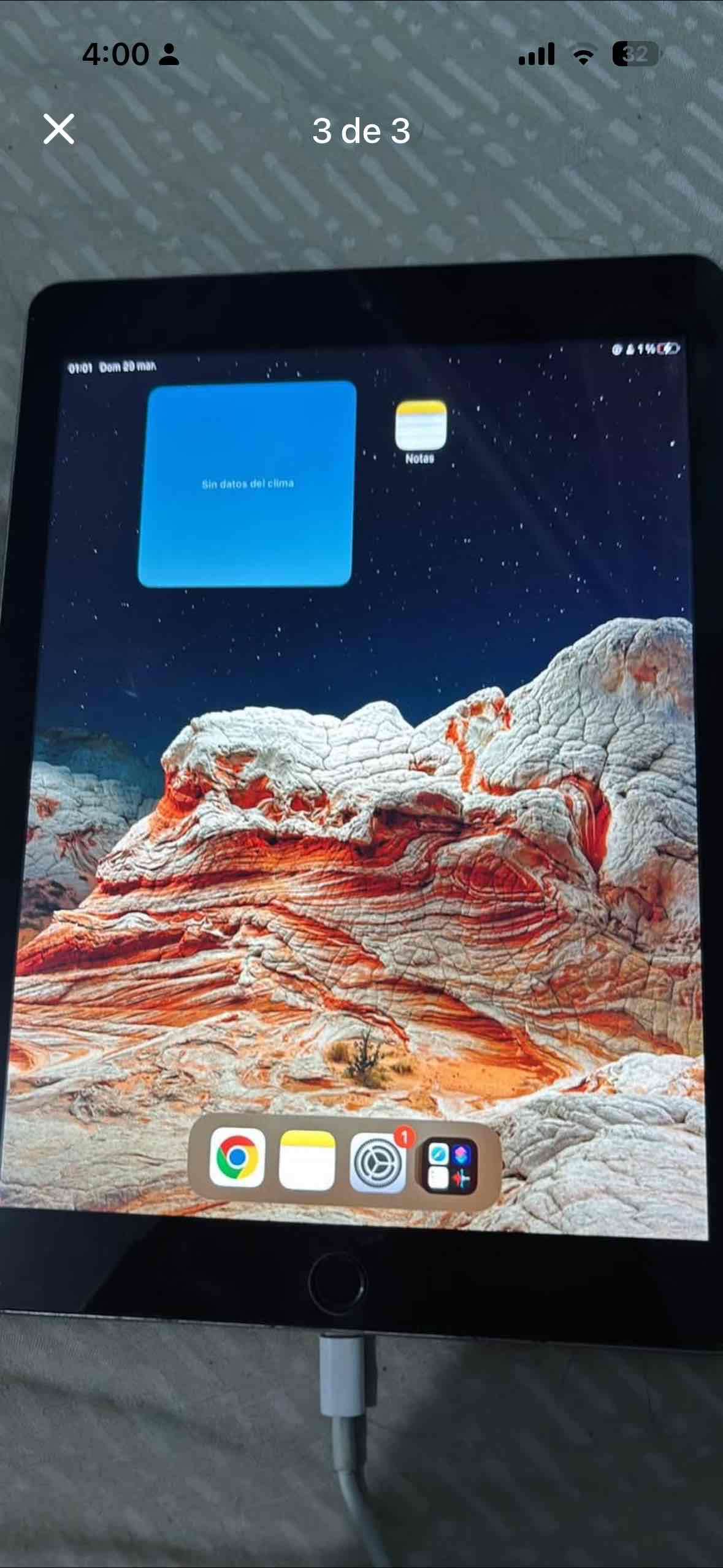 iPad 5 generación versión 16.7.12 - miniatura 1