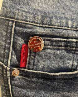 Shorts de mezclilla azul mujer - miniatura 2