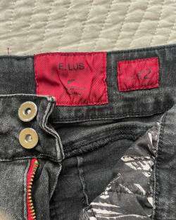 Shorts de mezclilla gris - miniatura 3