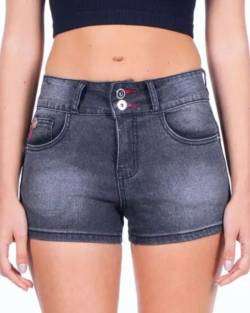 Shorts de mezclilla gris - miniatura 5