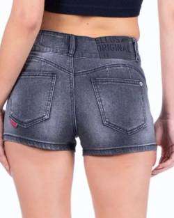 Shorts de mezclilla gris - miniatura 6