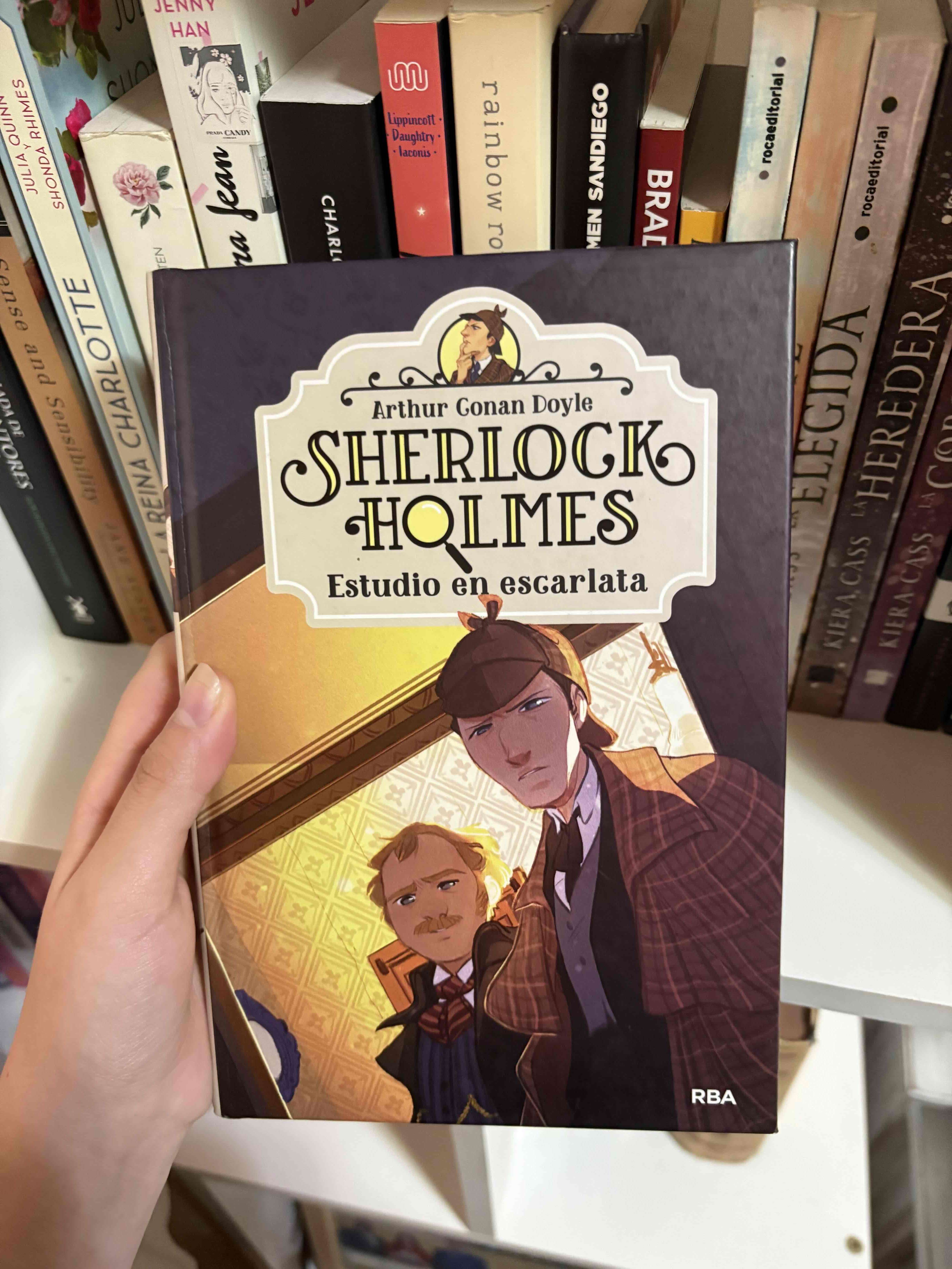Libro Sherlock Holmes Estudio en Escarlata - miniatura 1