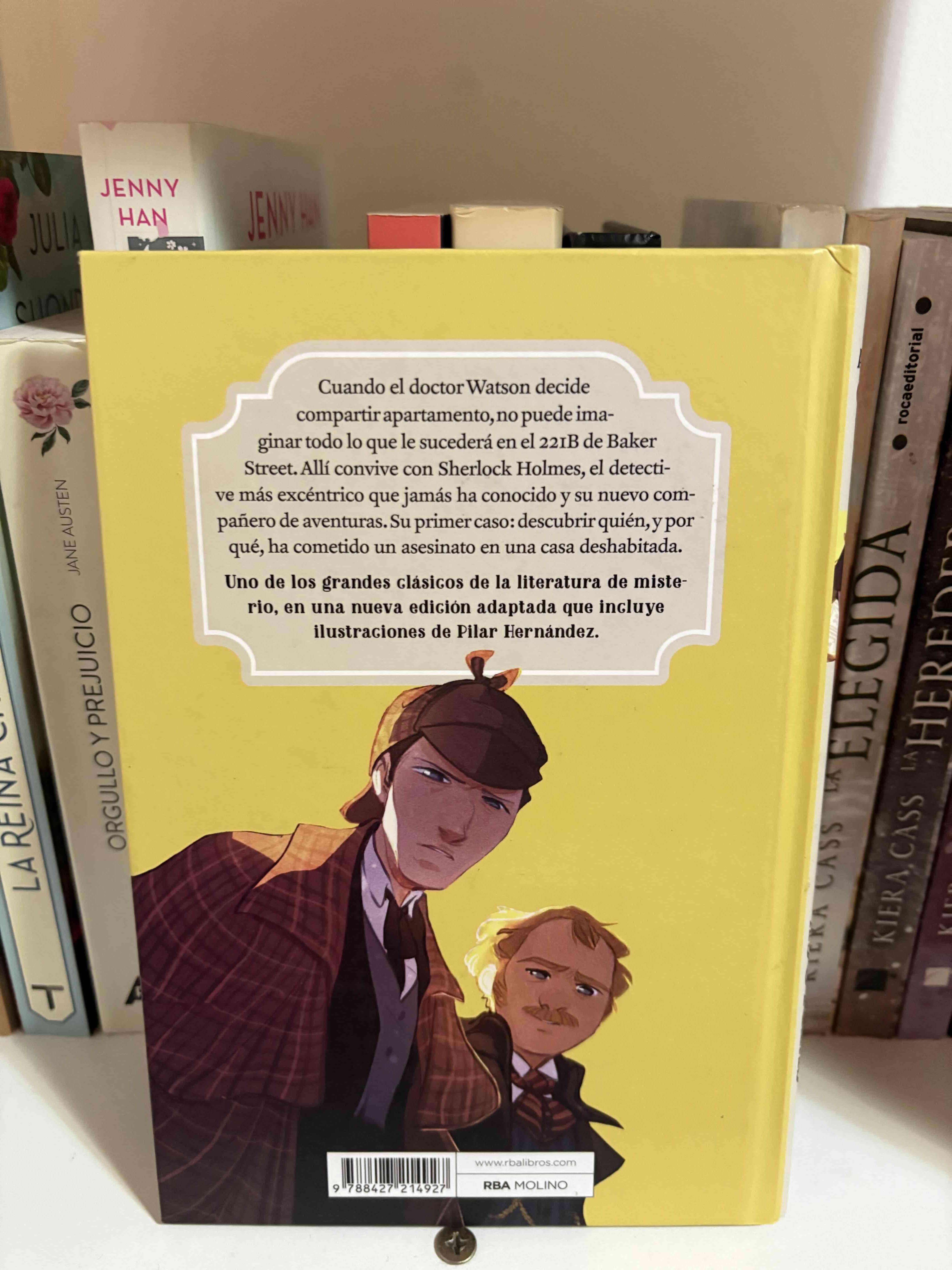 Libro Sherlock Holmes Estudio en Escarlata - miniatura 3