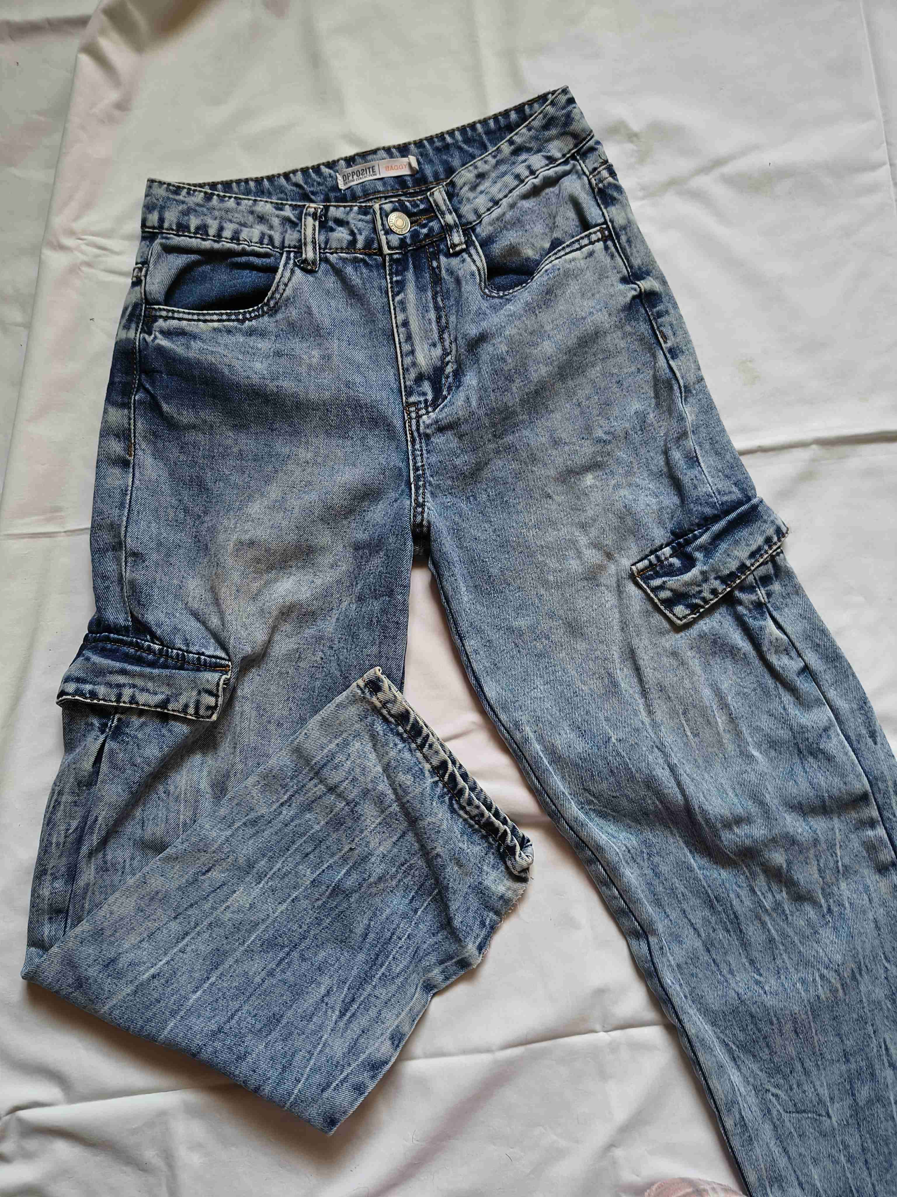 Jeans baggy OPPOSITE talla 34 - miniatura 2