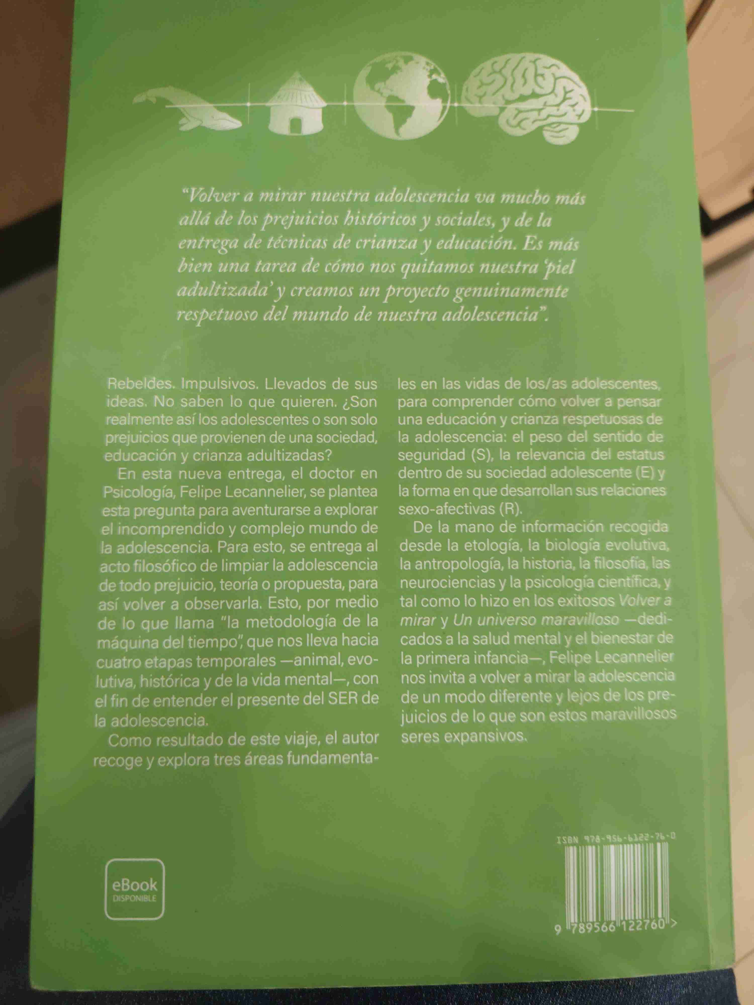 Libro Volver a Mirar la Adolescencia - miniatura 2