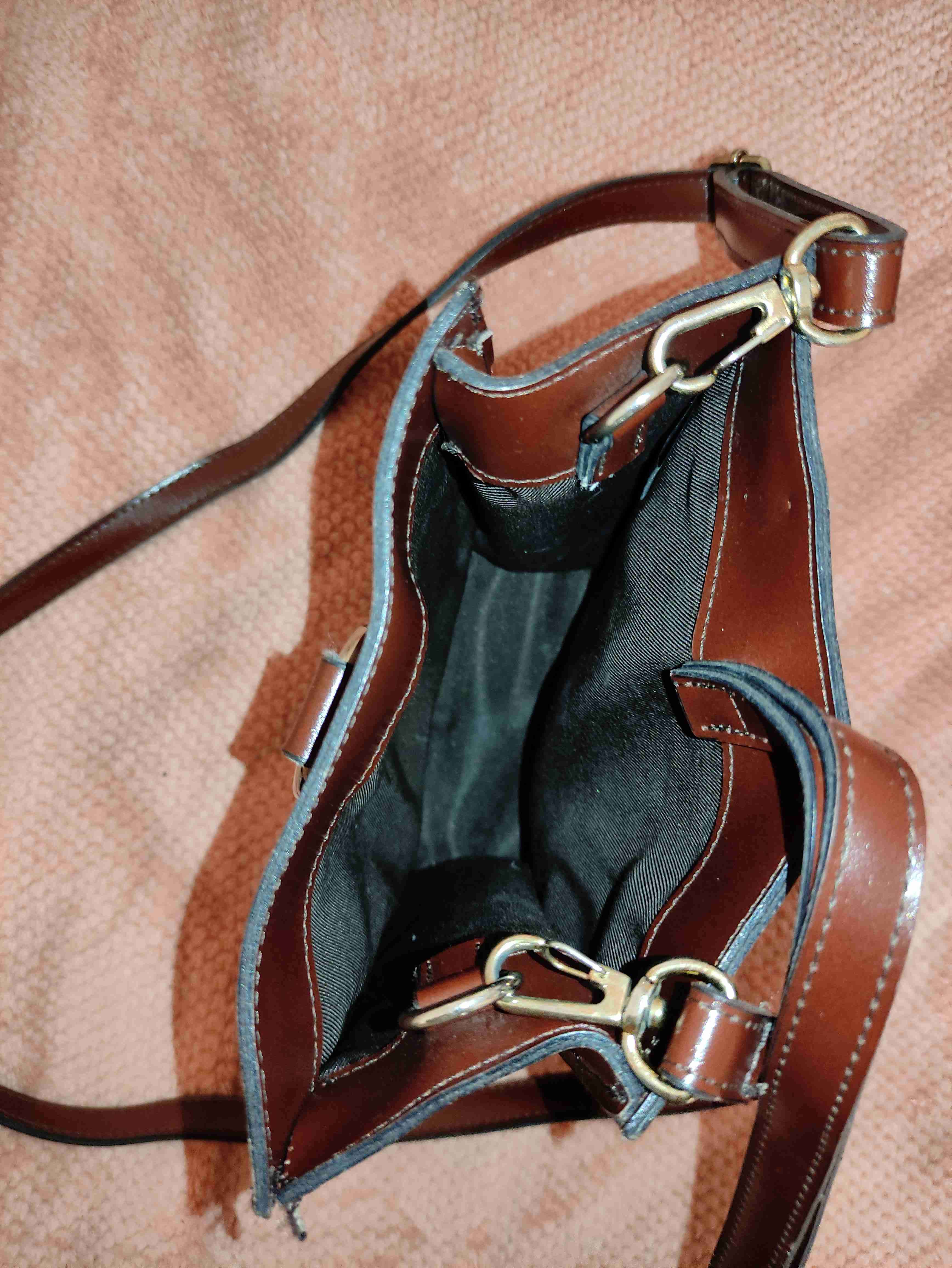 Bolso bandolera marrón - miniatura 4