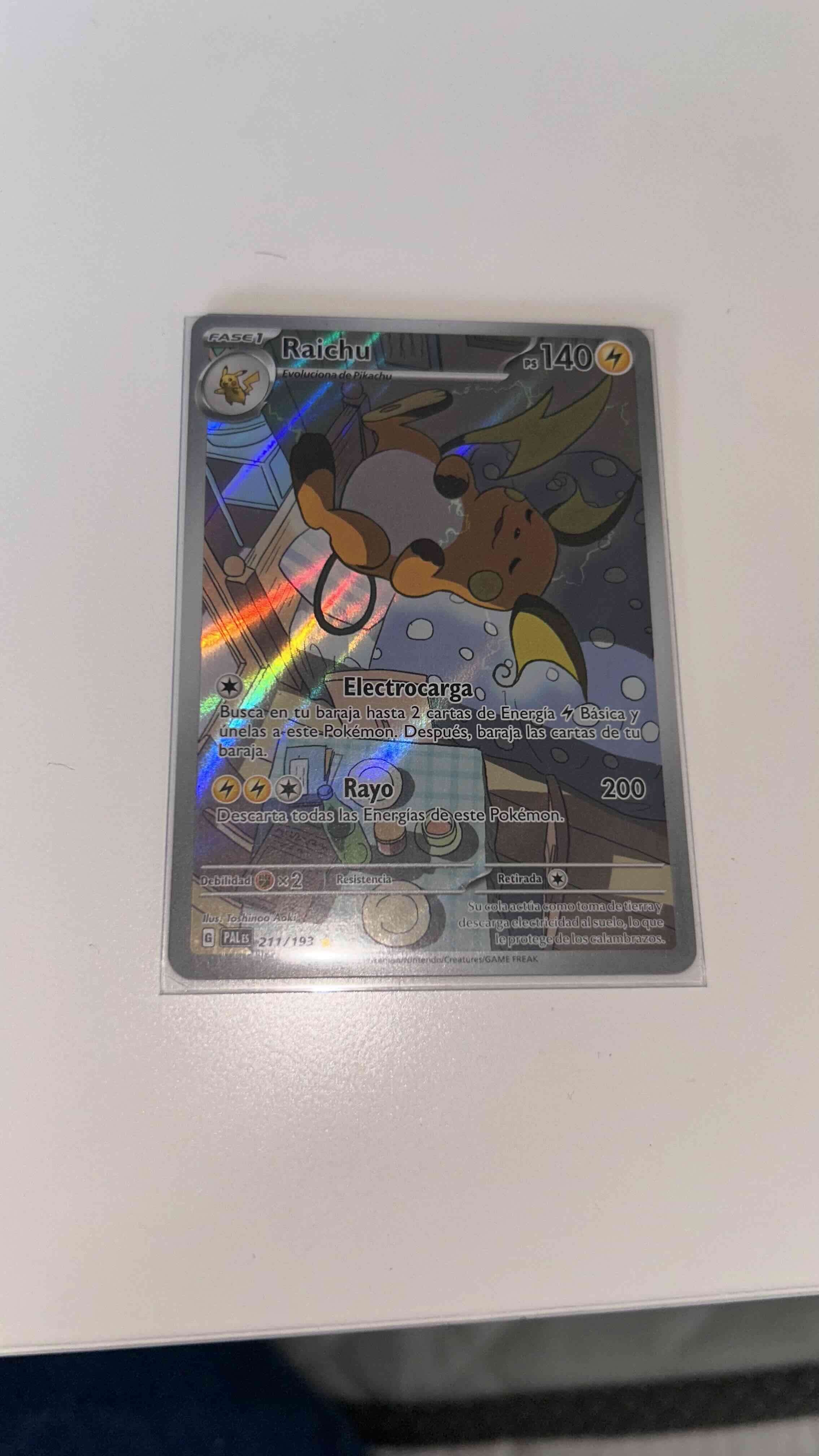 Carta de Pokémon Raichu - miniatura 2