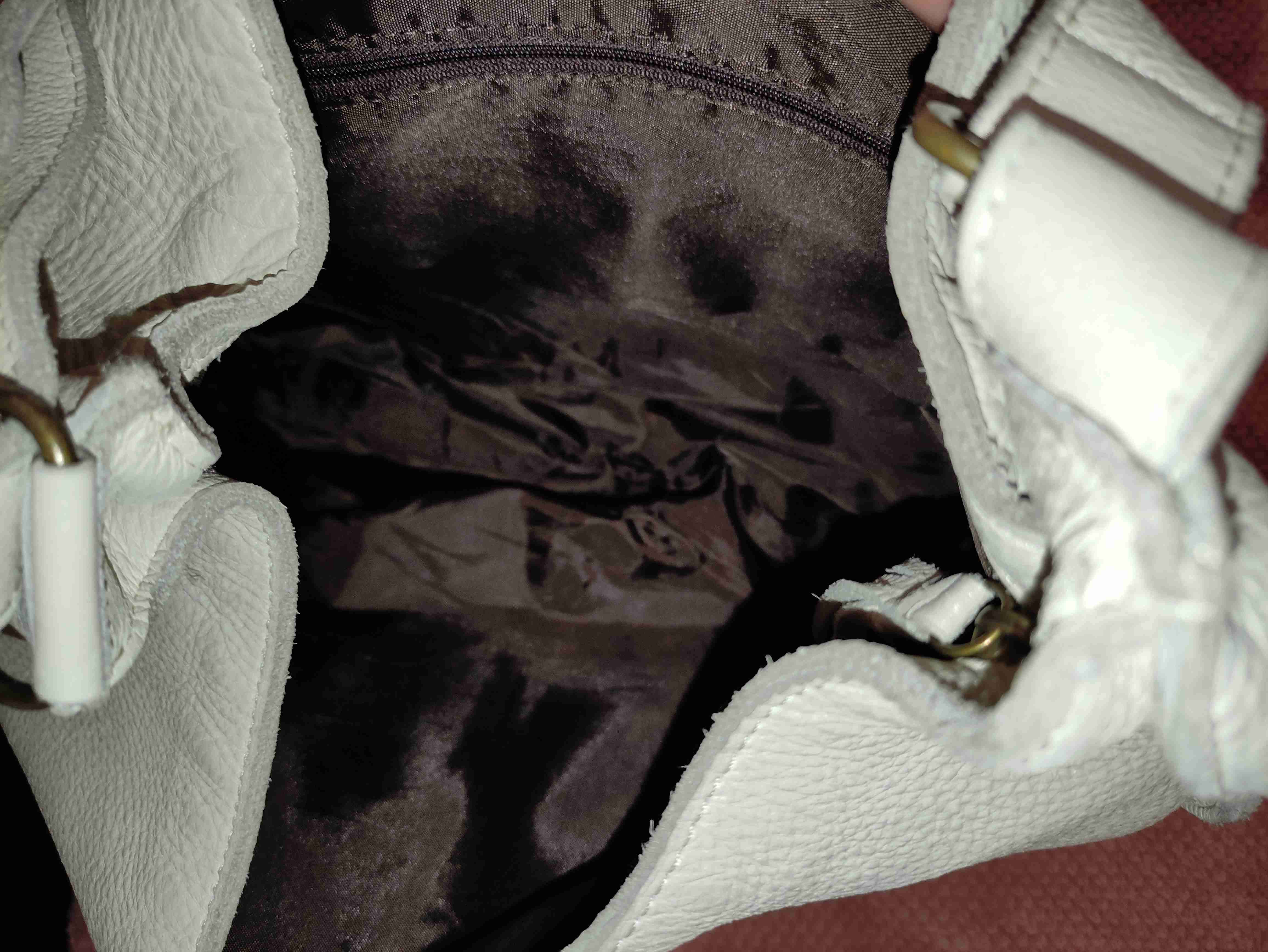 Cartera estilo hobo de cuero - miniatura 4